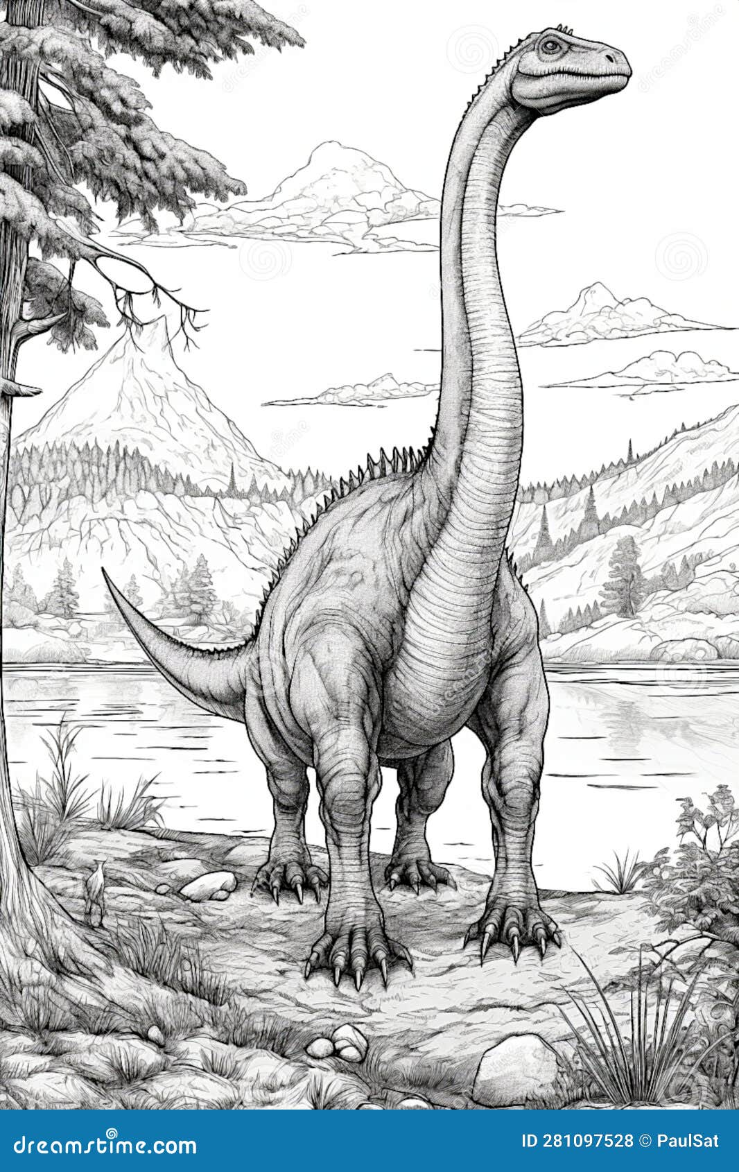 Spinosaurus Pencil Sketch; : r/Dinosaurs