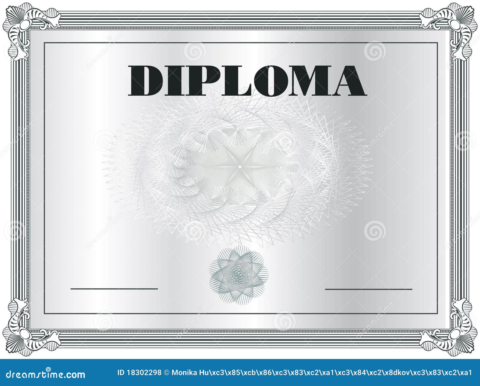 Diploma Frame Royalty Free Stock Photos - Image: 18302298