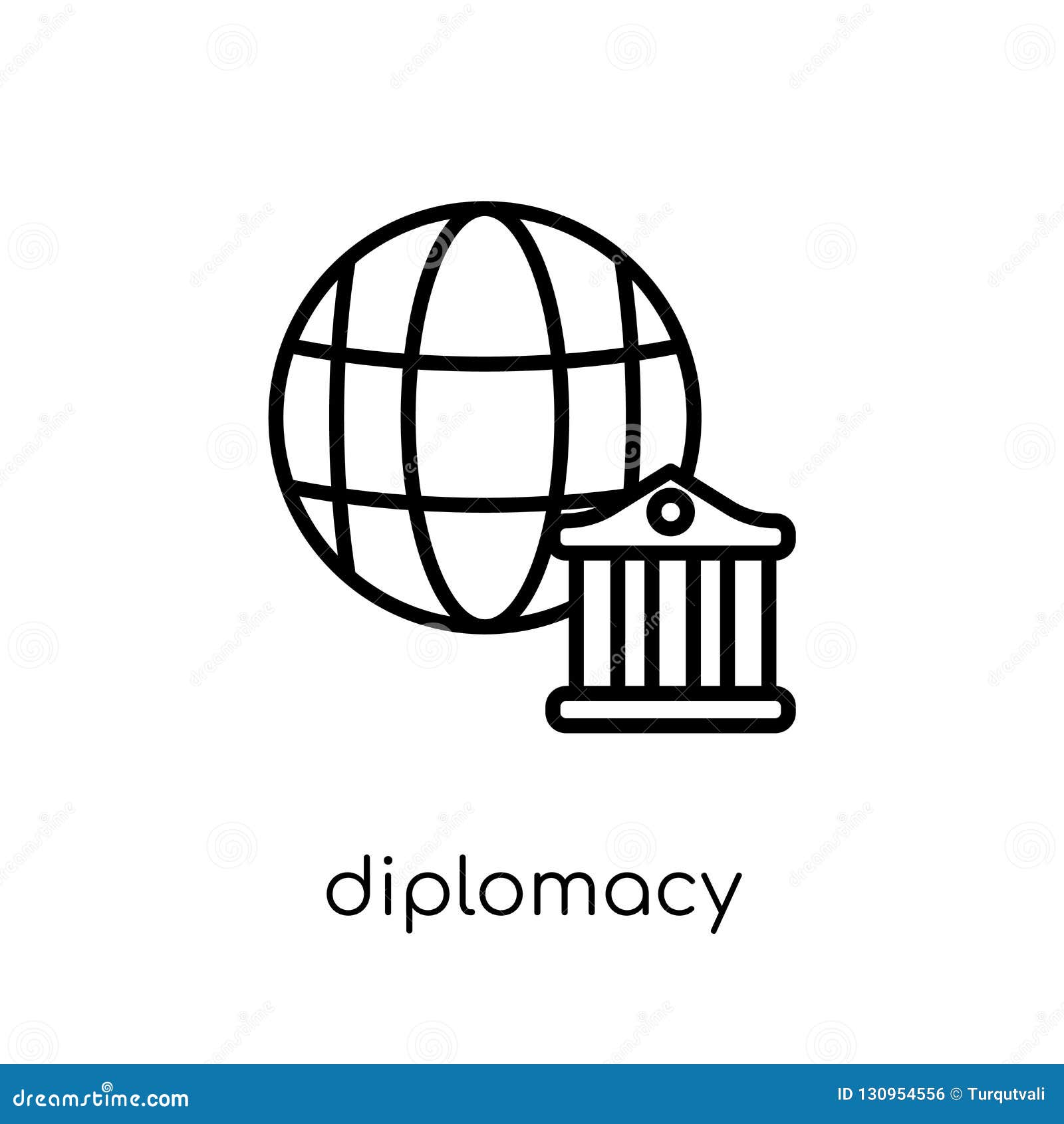 pix Moral Diplomacy Symbol https www dreamstime com diplomacy icon trendy modern flat linear vector white background thin line law justice collection editable outline image130954556