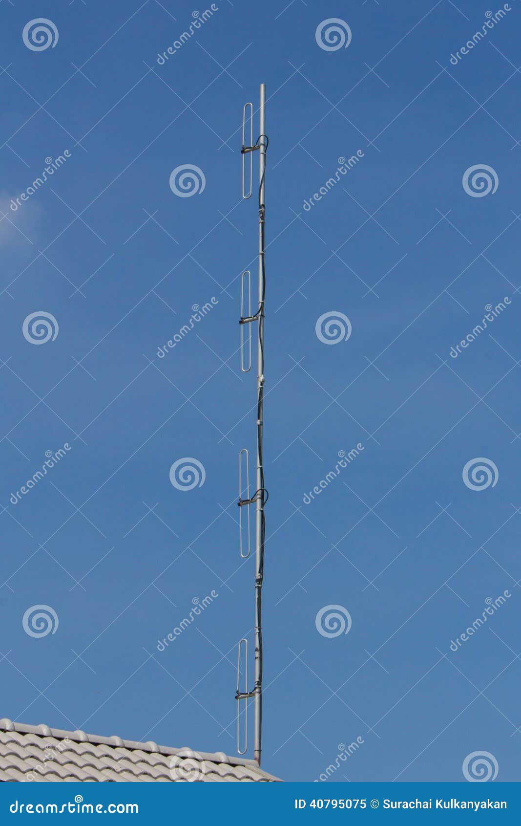 Dipole antenna type stock image. Image of listening, dipole 40795075