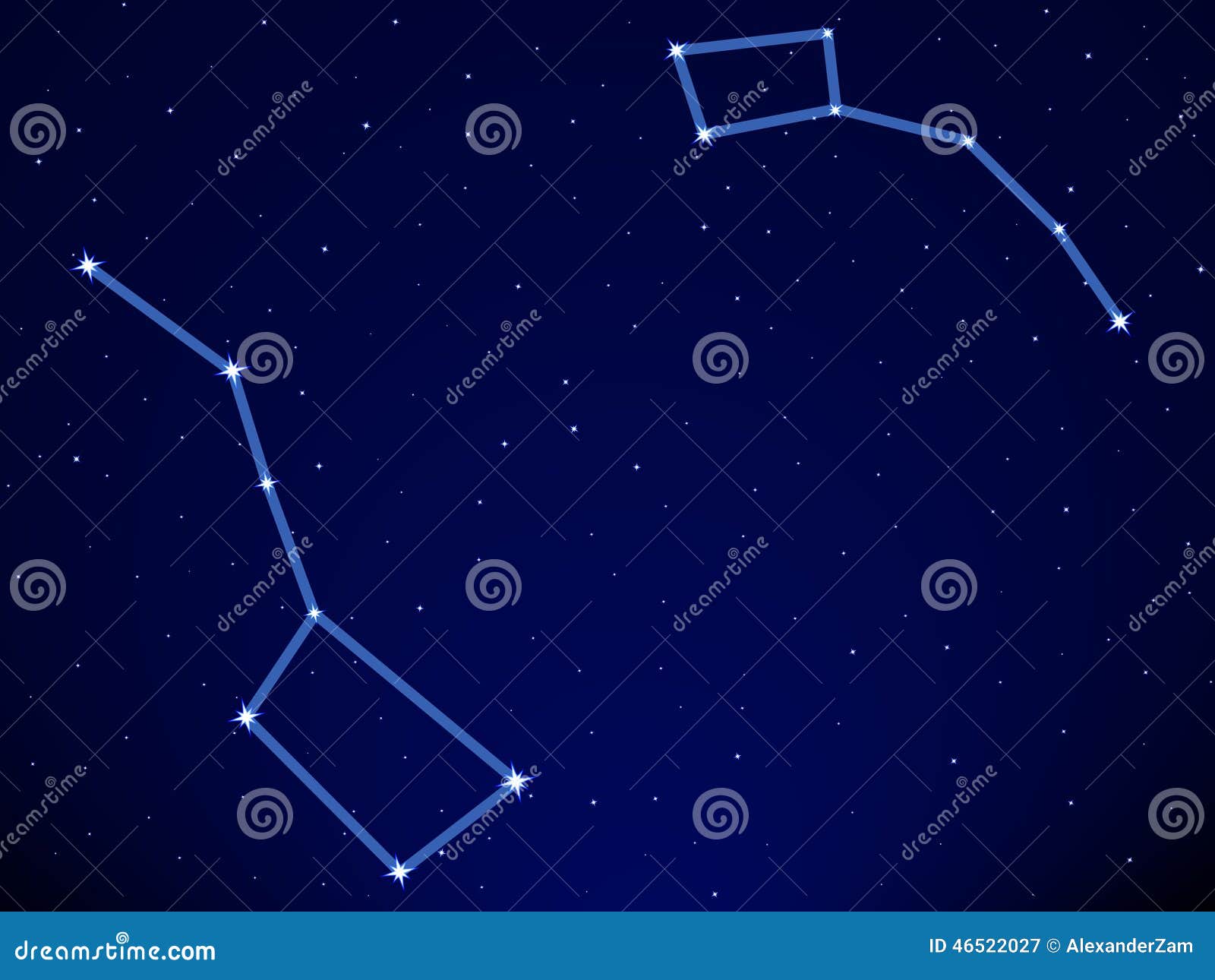 big dipper constellation clip art - photo #46