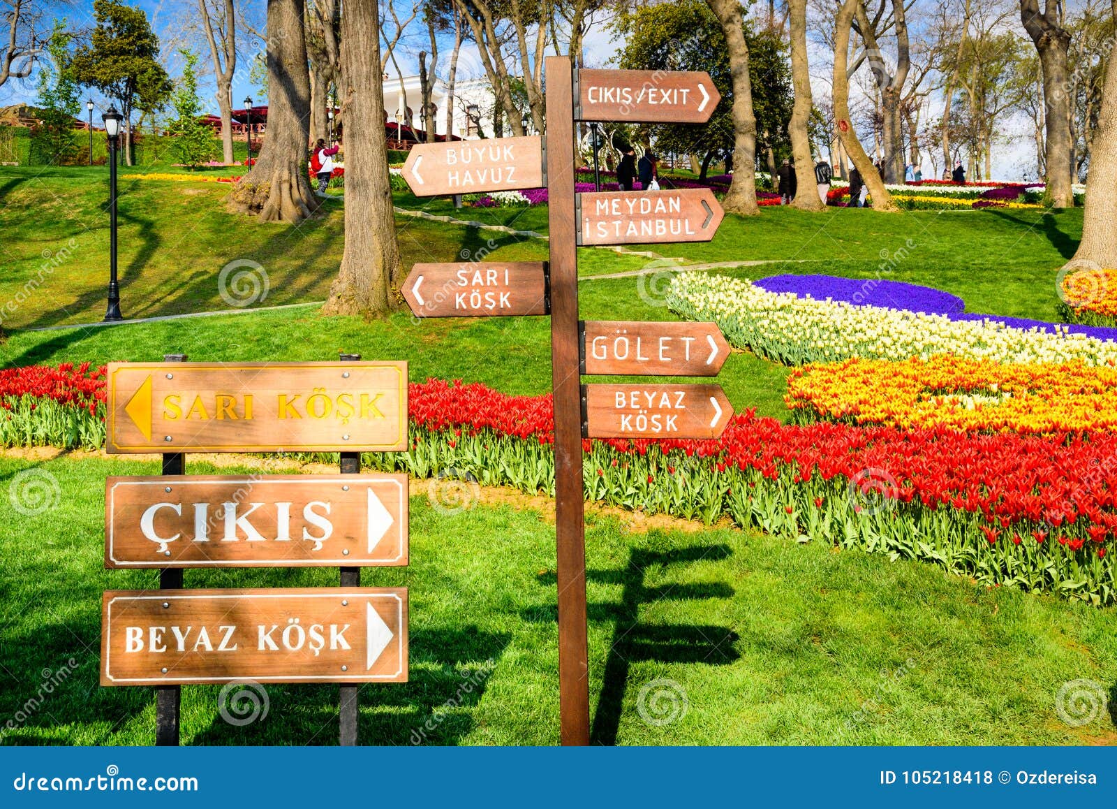 Traditional Tulip Festival in Emirgan Park in Istanbul,Turkey Stock ...