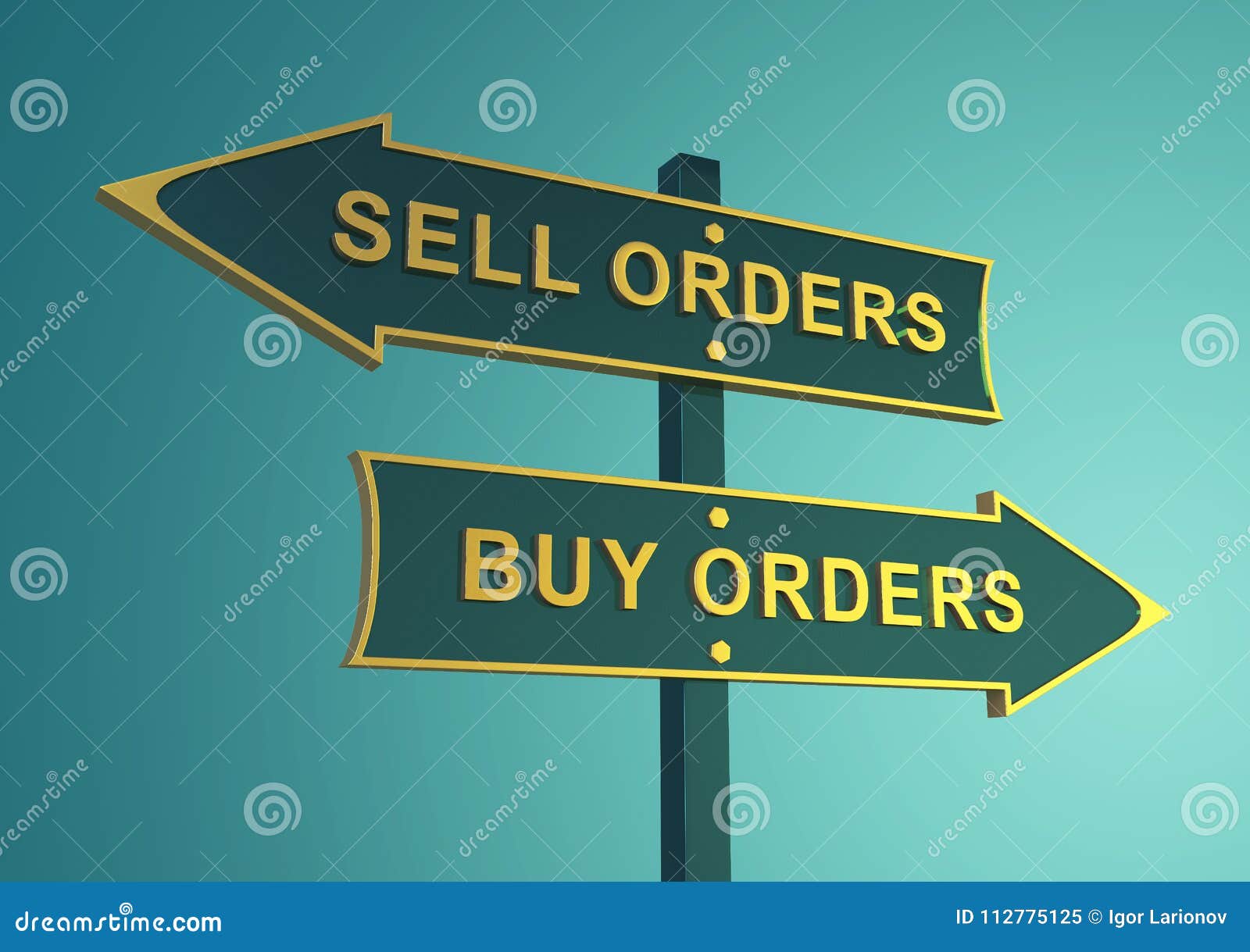 Sell orders