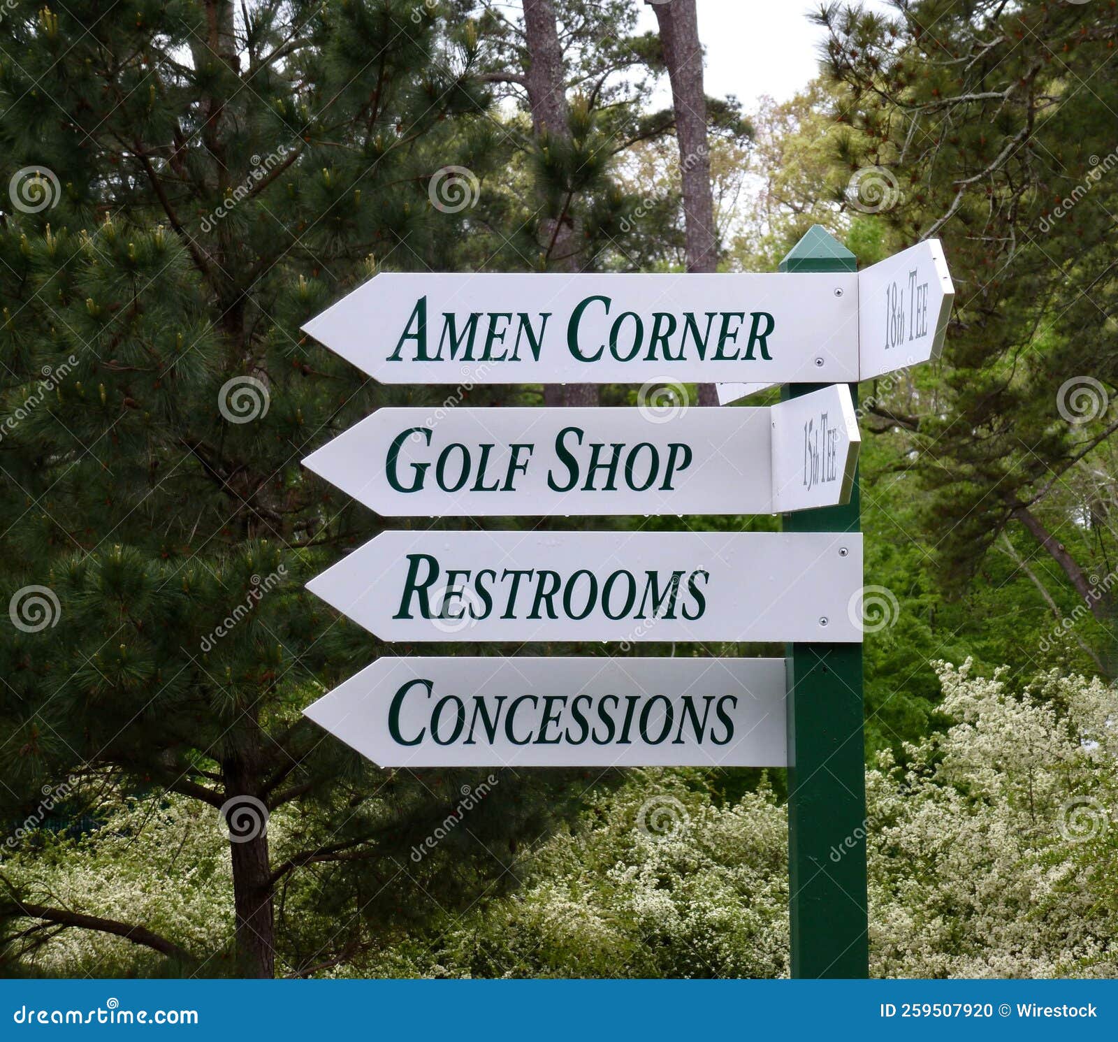Directions To Amen Corner, Augusta National in the United States ...