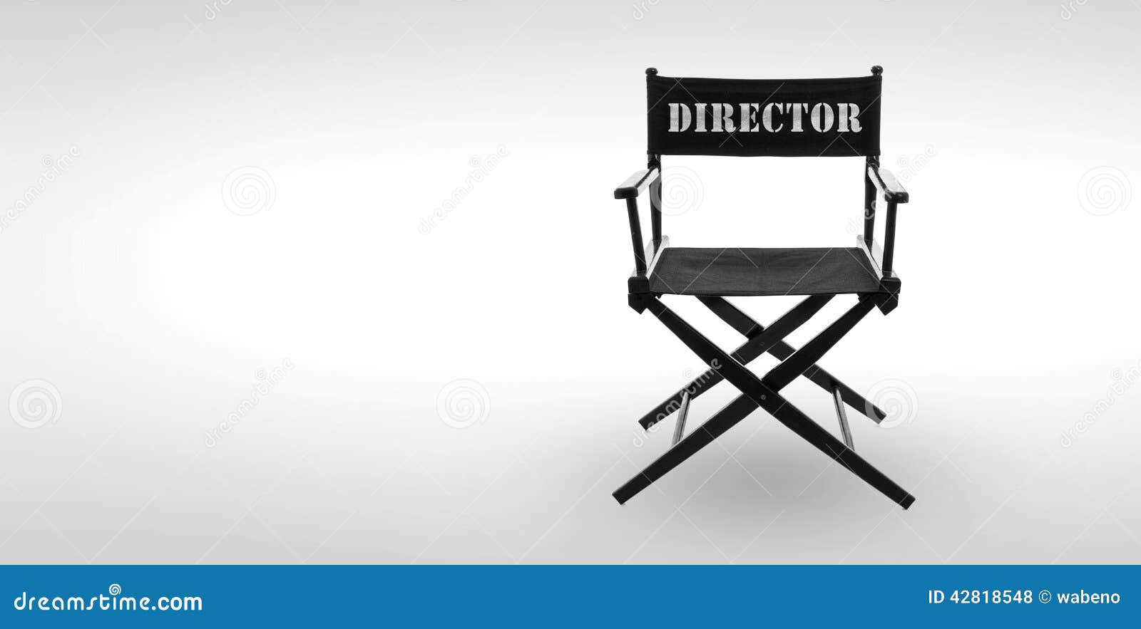 Director chair stock photo. Image of resting, actor, reel 42818548