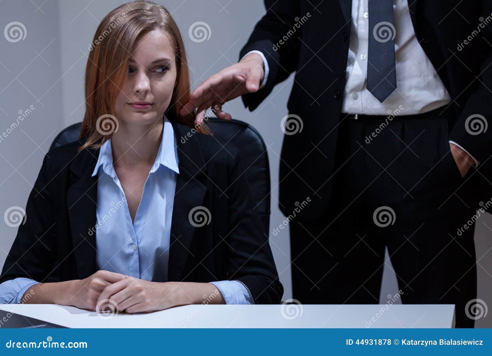 Director Flirting With His Secretary Stock Photo Image Of Employee