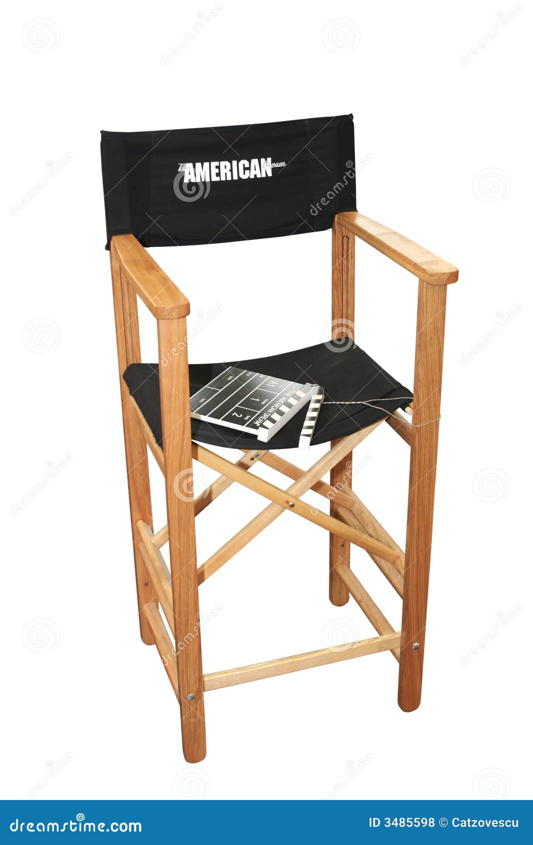 Director s chair stock photo. Image of actor, antique 3485598