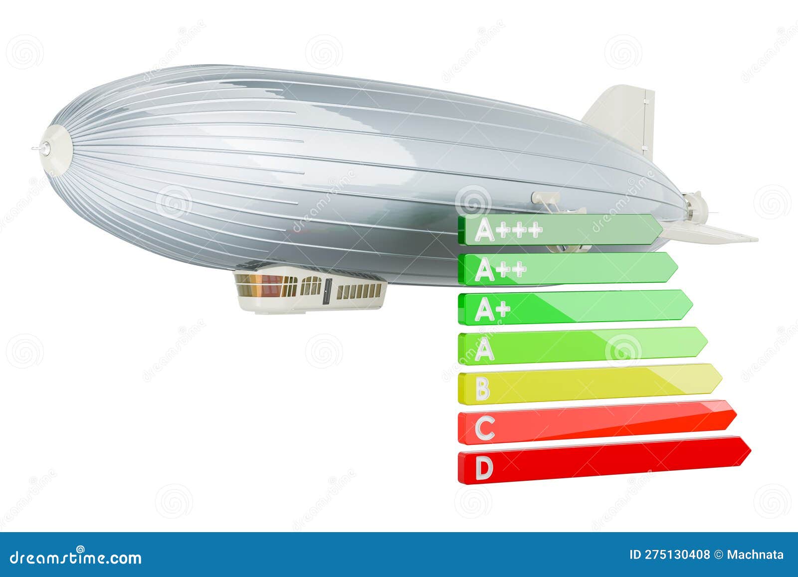 Hot Air Balloon Energy RoyaltyFree Illustration