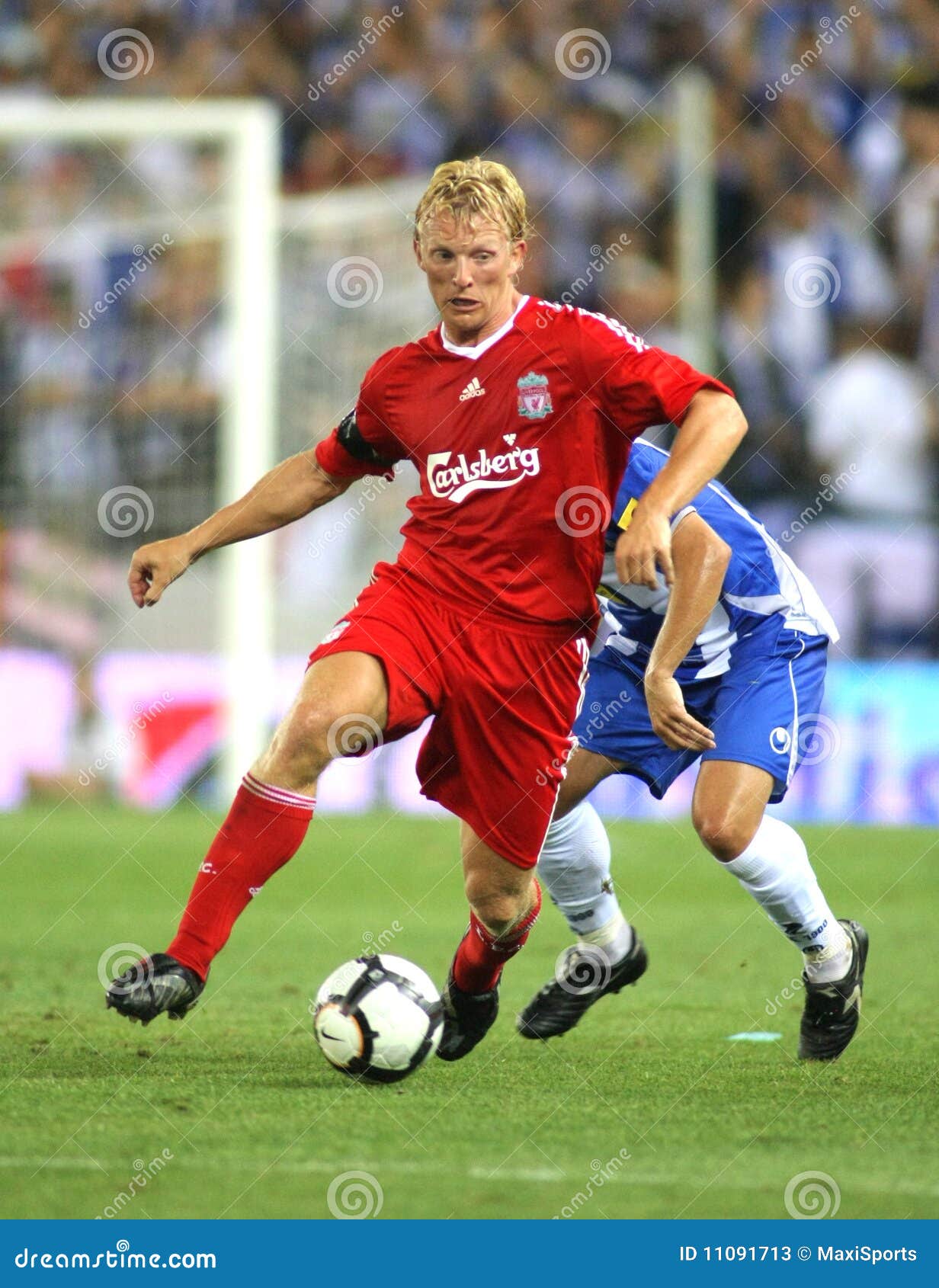 Dirk Kuyt editorial stock photo. Image of reds, dutch - 11091713