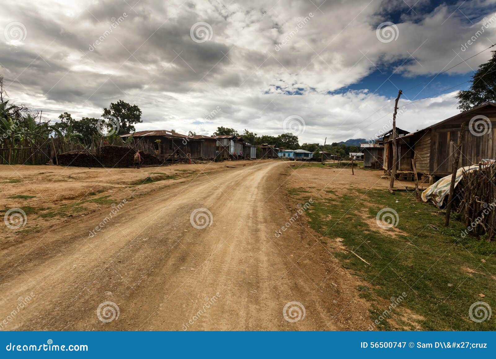 Dirt Road in Chin State, Myanmar Stock Image - Image of rough ...