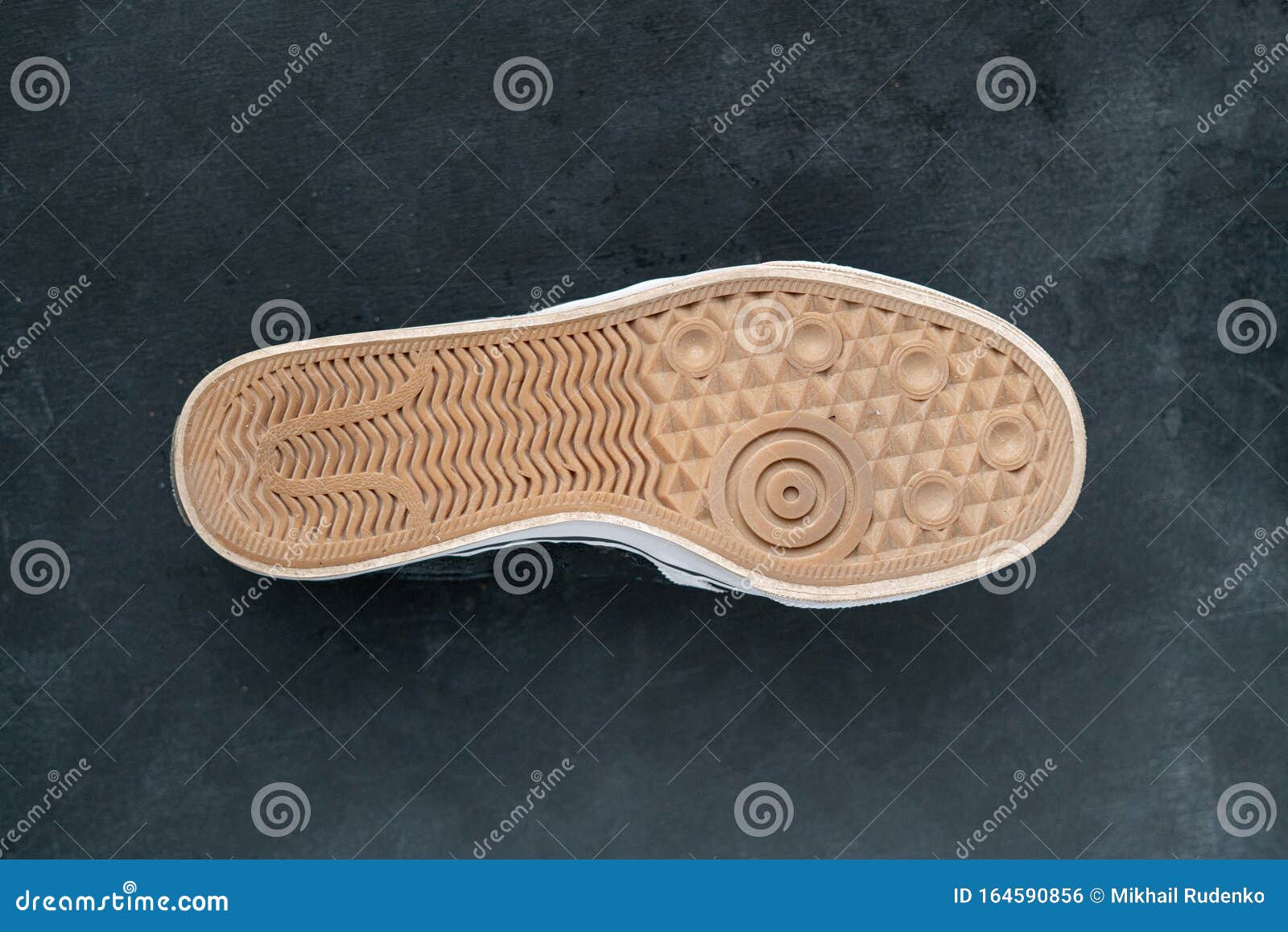 Dirty and Dusty Used Sneaker Shoe Sole, the Bottom Part Stock Photo - Image  of design, lace: 164590856