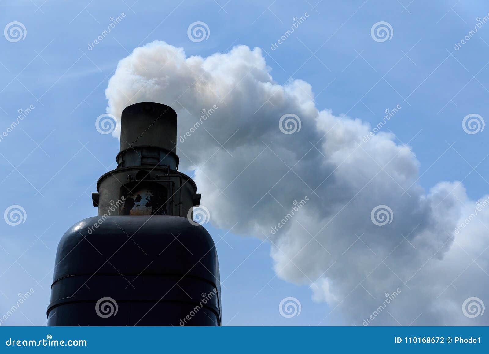 Exhaust pipe of old ship stock photo. Image of cargo 110168672