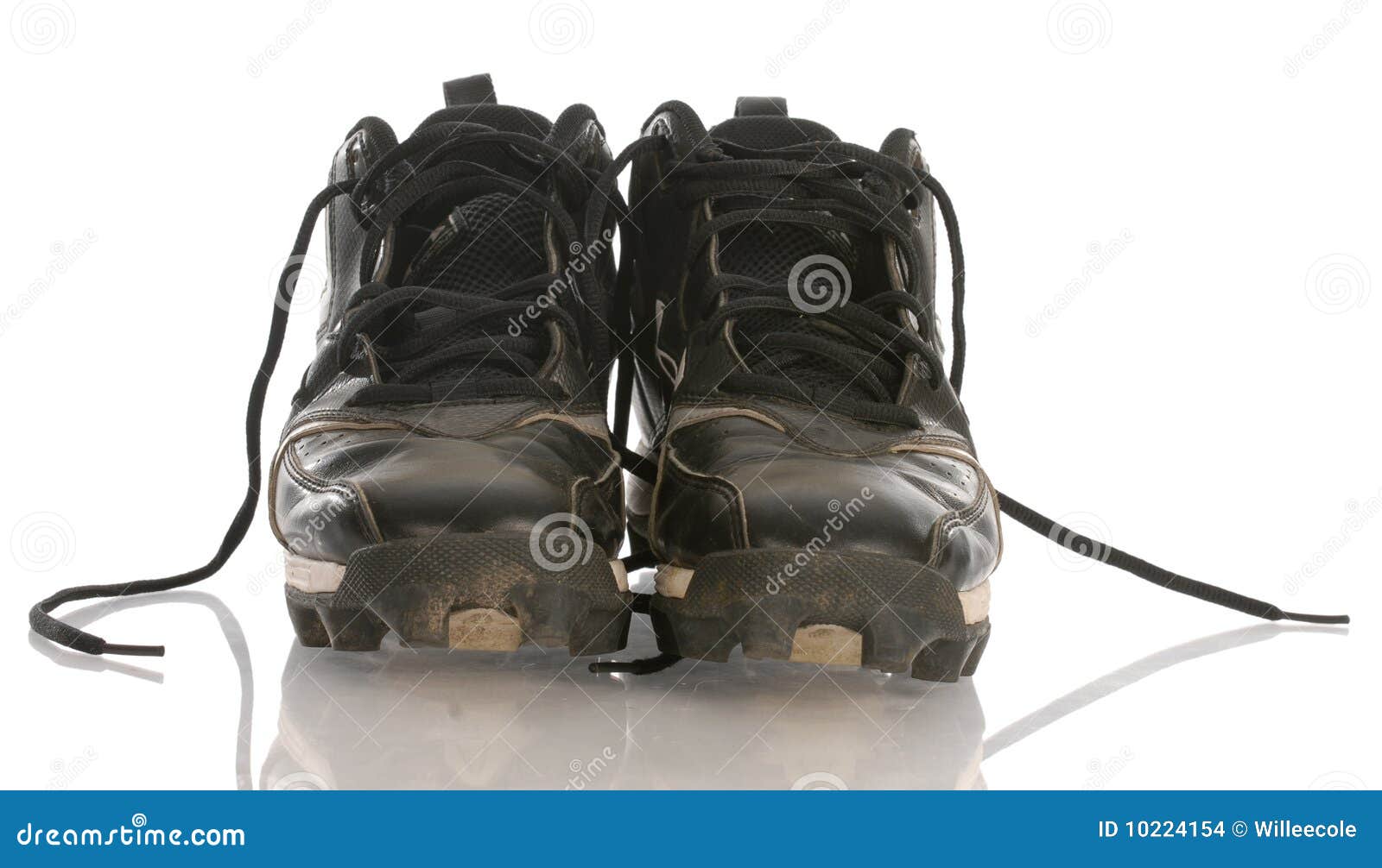 Dirty Football Cleats Stock Images Image 10224154