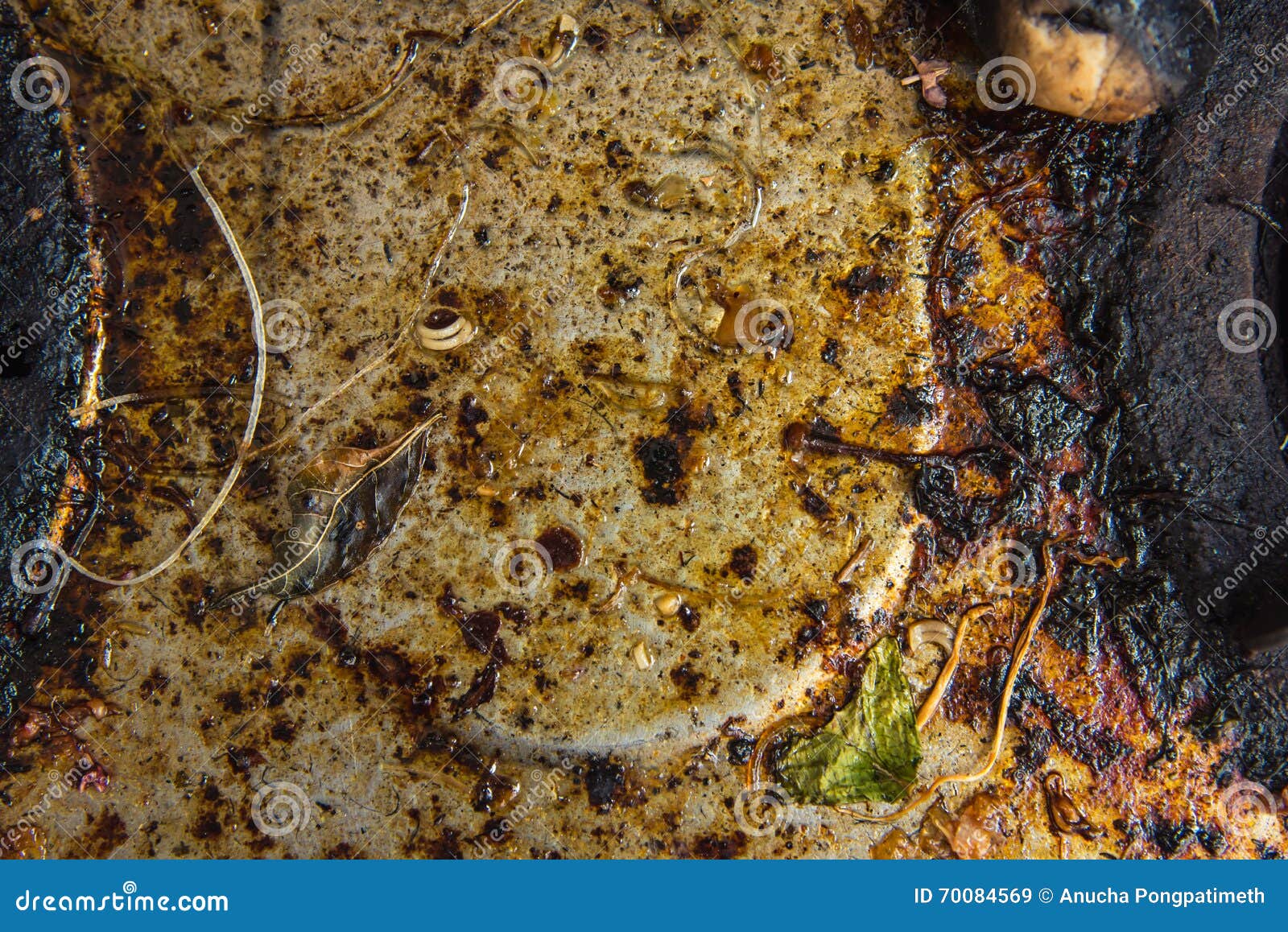 Dirty gas stove stock image. Image of garbage, broken 70084569