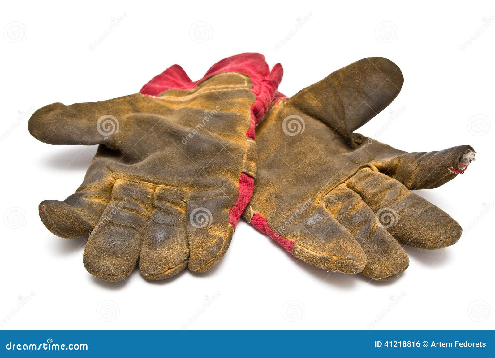 Dirty gloves stock photo. Image of garden, safety, precaution 41218816