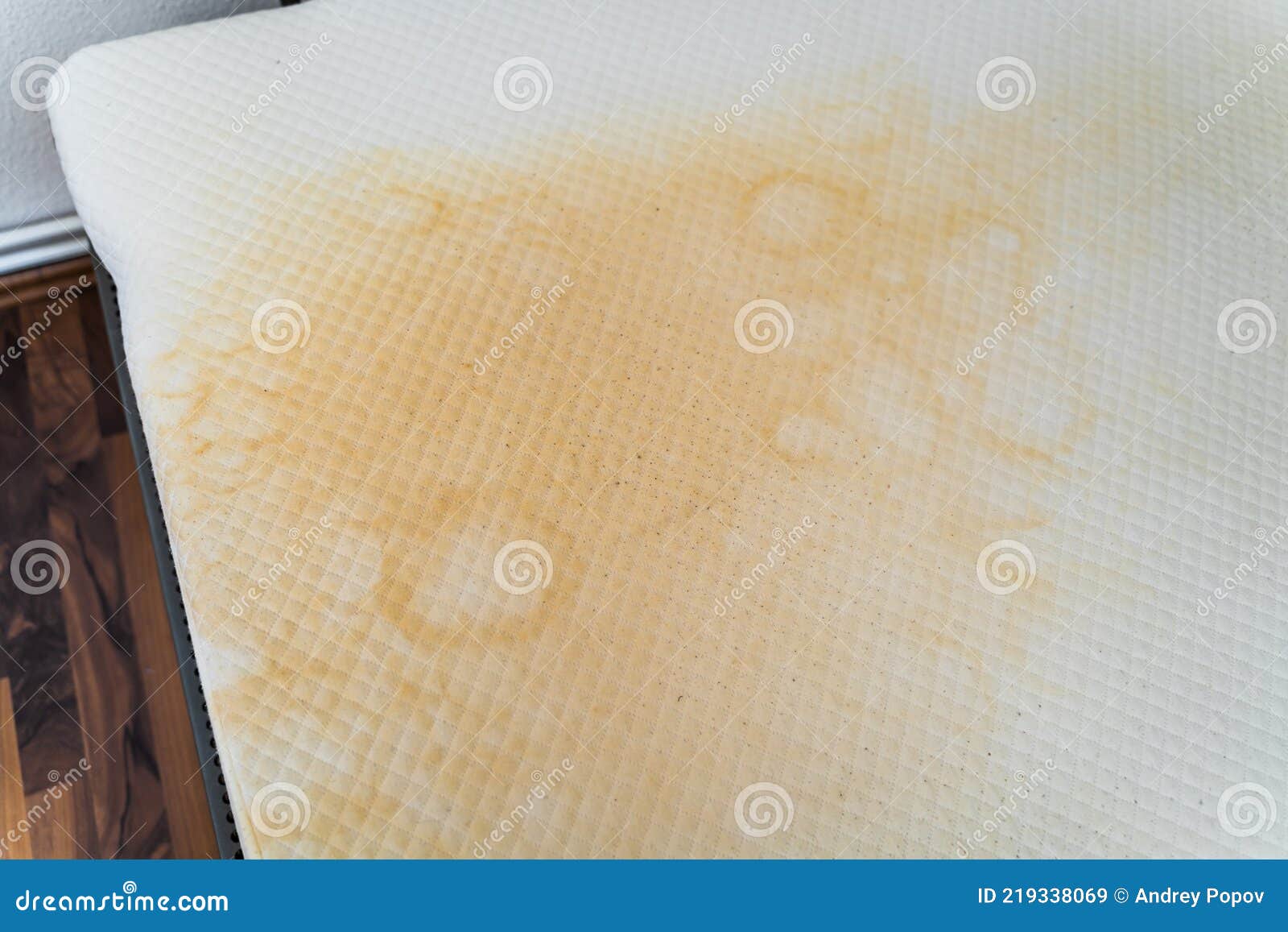 Dirty Mattress with Yellow Stains Stock Image Image of dirt, bedroom
