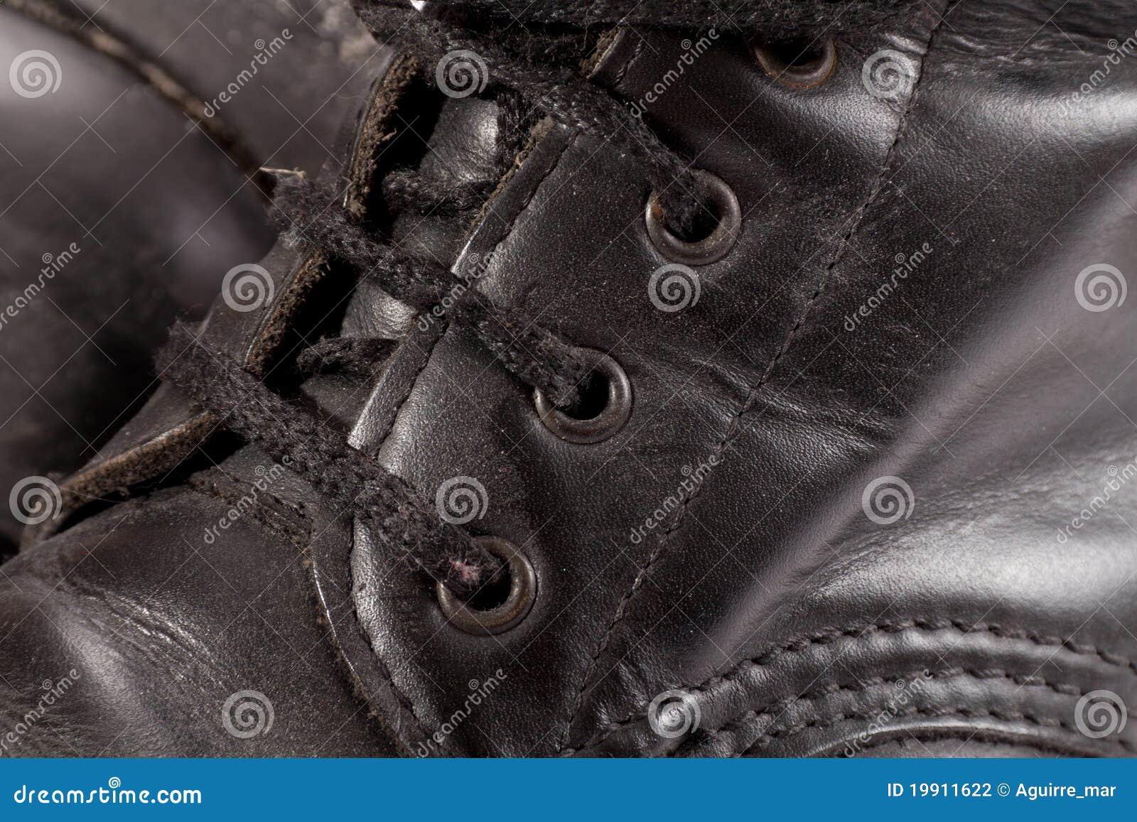 Dirty old shoe stock photo. Image of lace, black, outdoors - 19911622