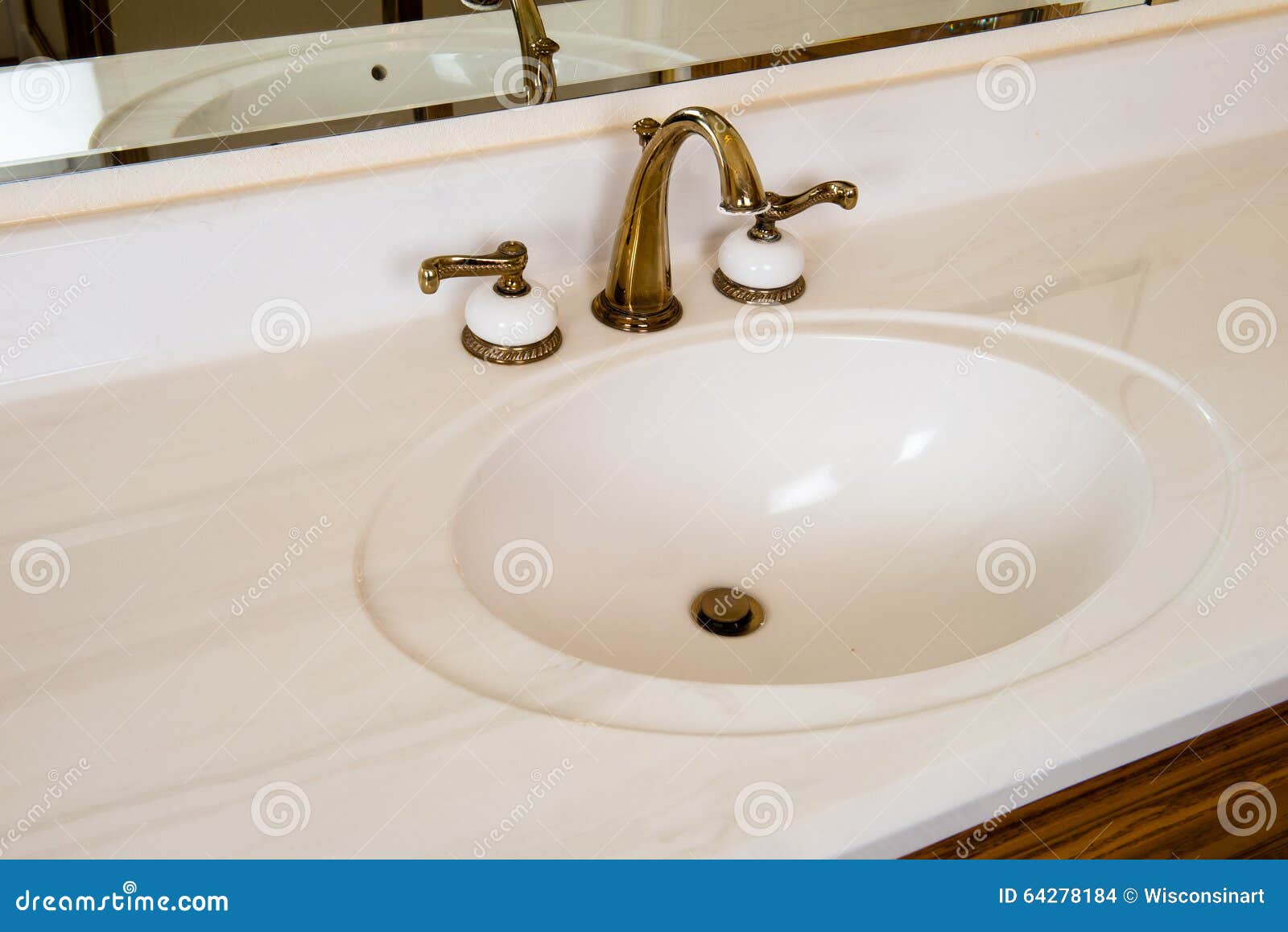 Dirty, Outdated Bathroom Sink Stock Photo Image of updating