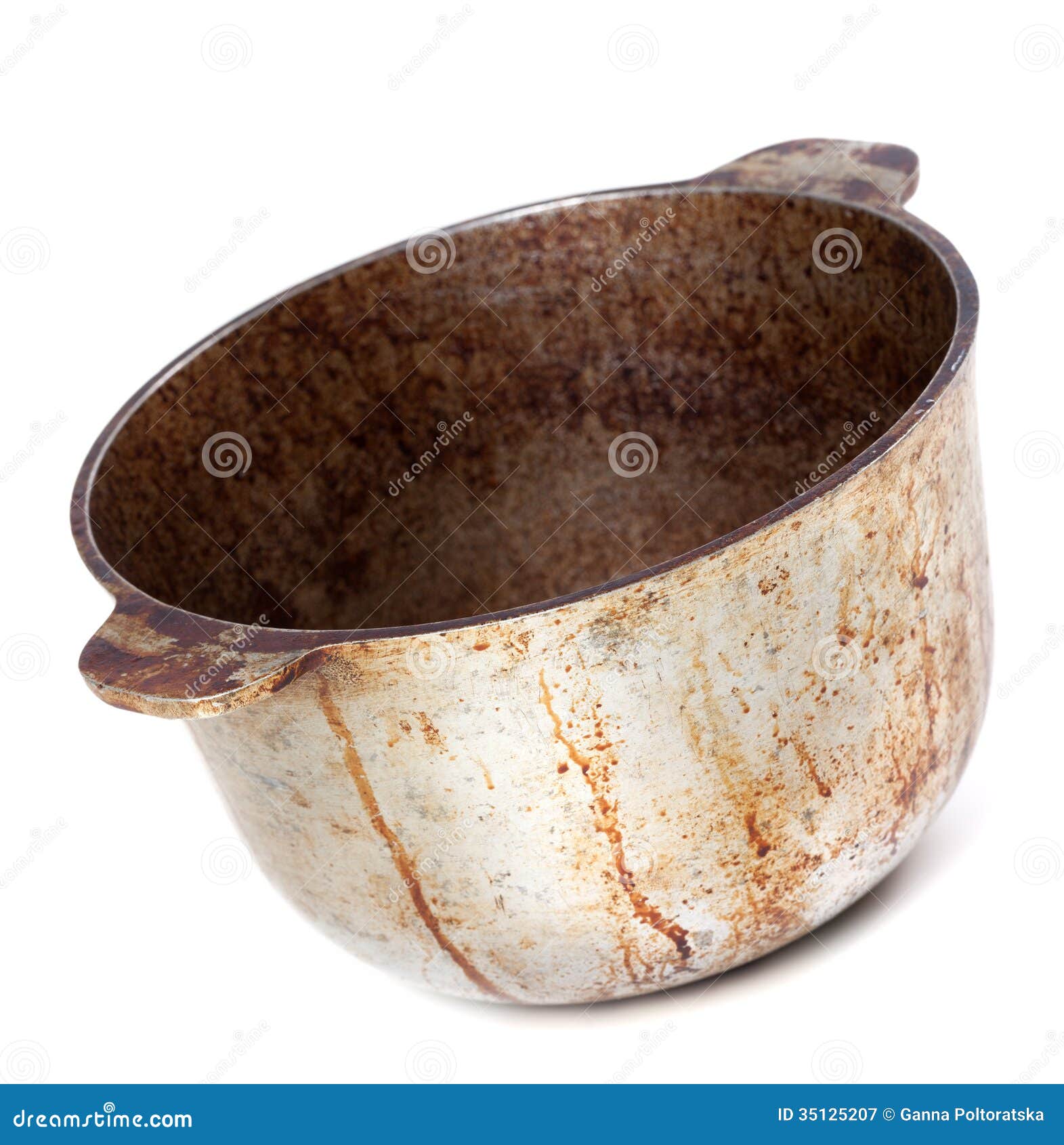 Dirty Pot Royalty Free Stock Photography Image 35125207