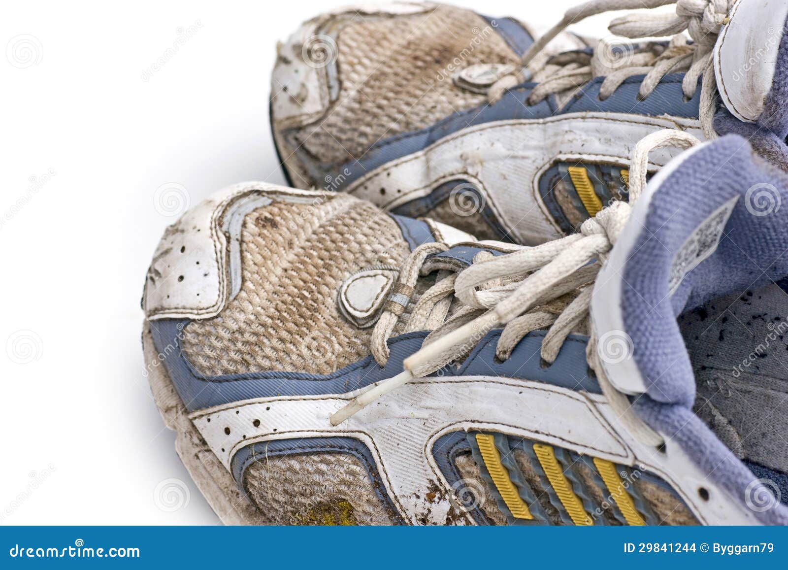 Dirty running shoes stock photo. Image of clothing, pair 29841244