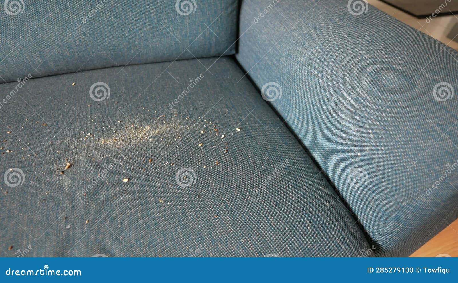 Dirty Stain or Dust on Gray Color Sofa Stock Footage Video of dust