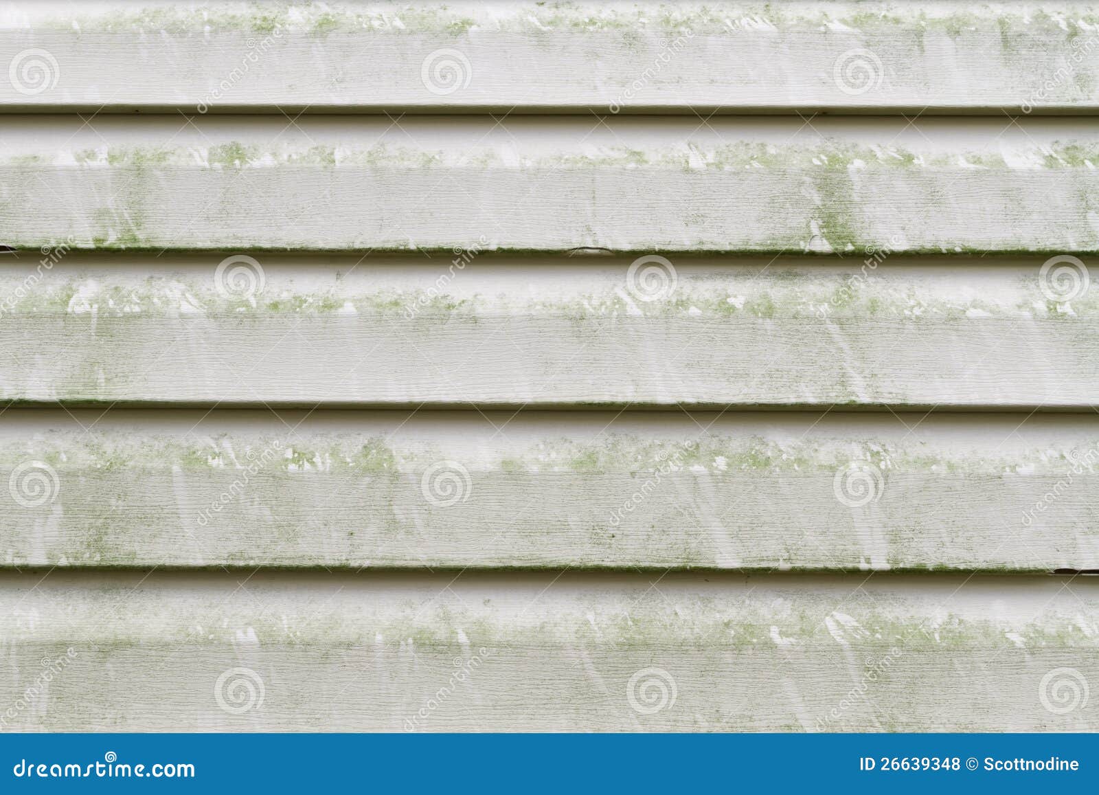 Dirty Vinyl Siding Needs Pressure Washing Stock Photo Image of