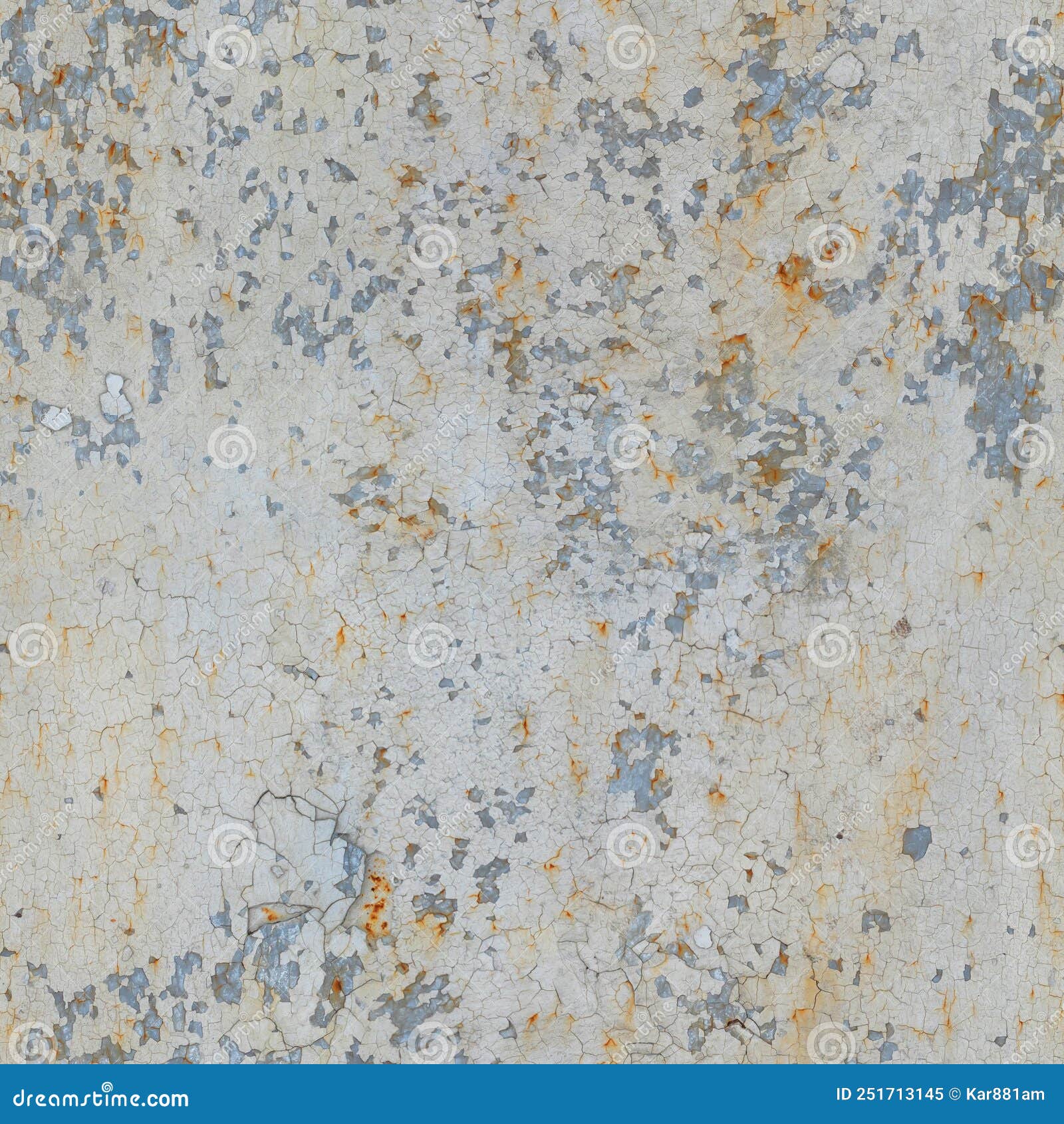 Dirty Wall with Broken Cement Plaster. Vintage Surface Texture Stock