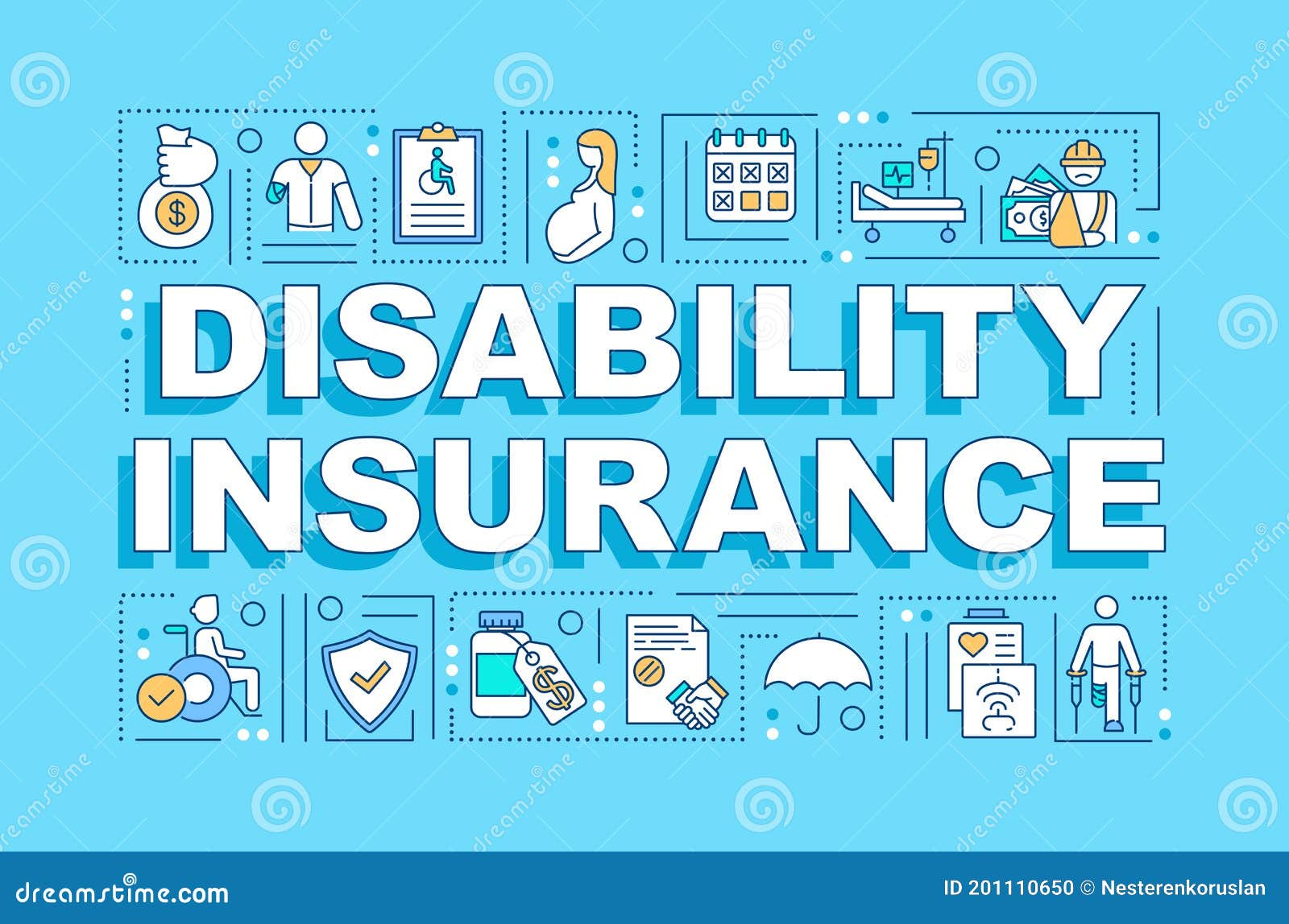 Disability Insurance Stock Illustrations – 2,201 Disability Insurance