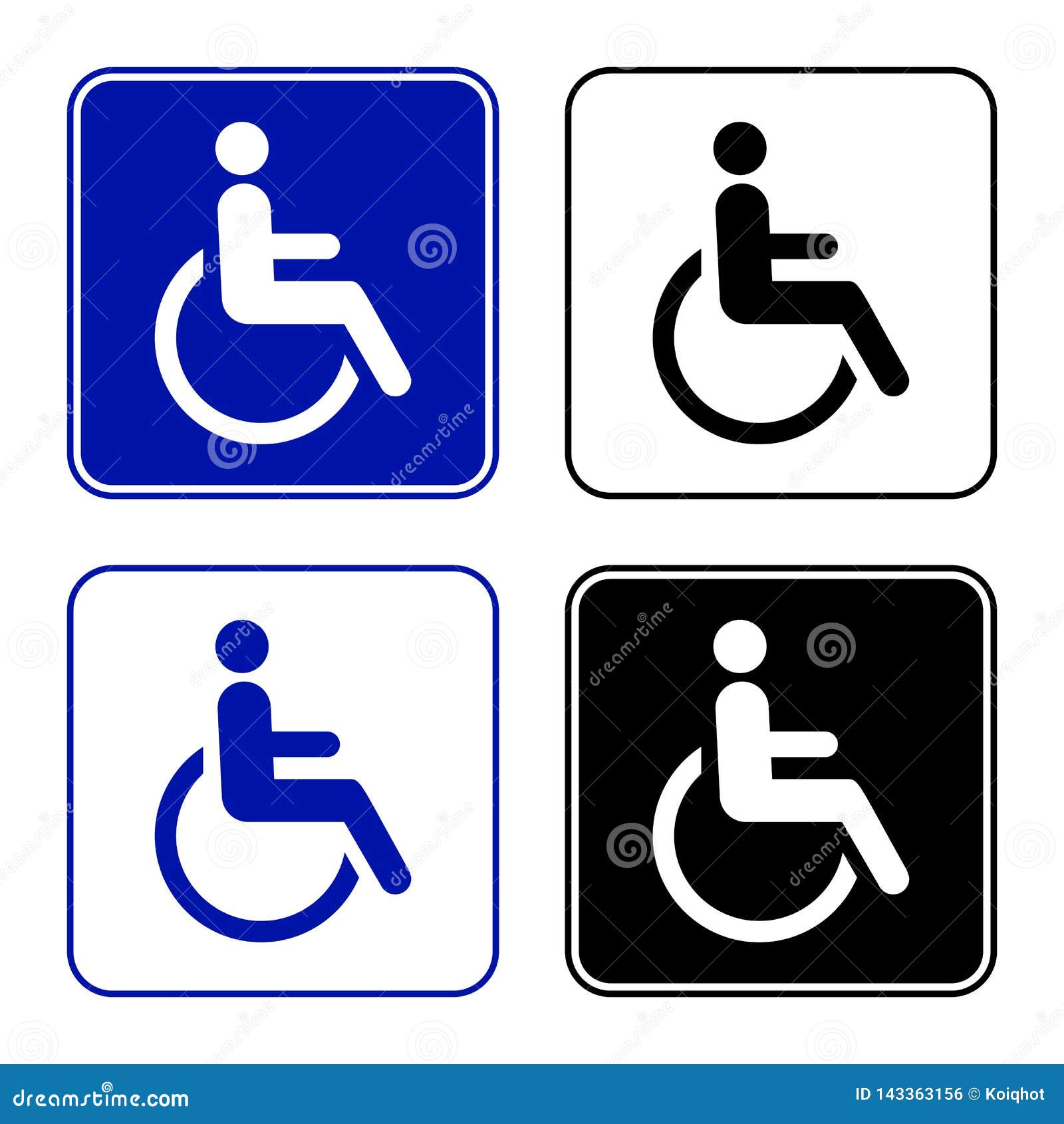 disabled handicap , wheelchair sign