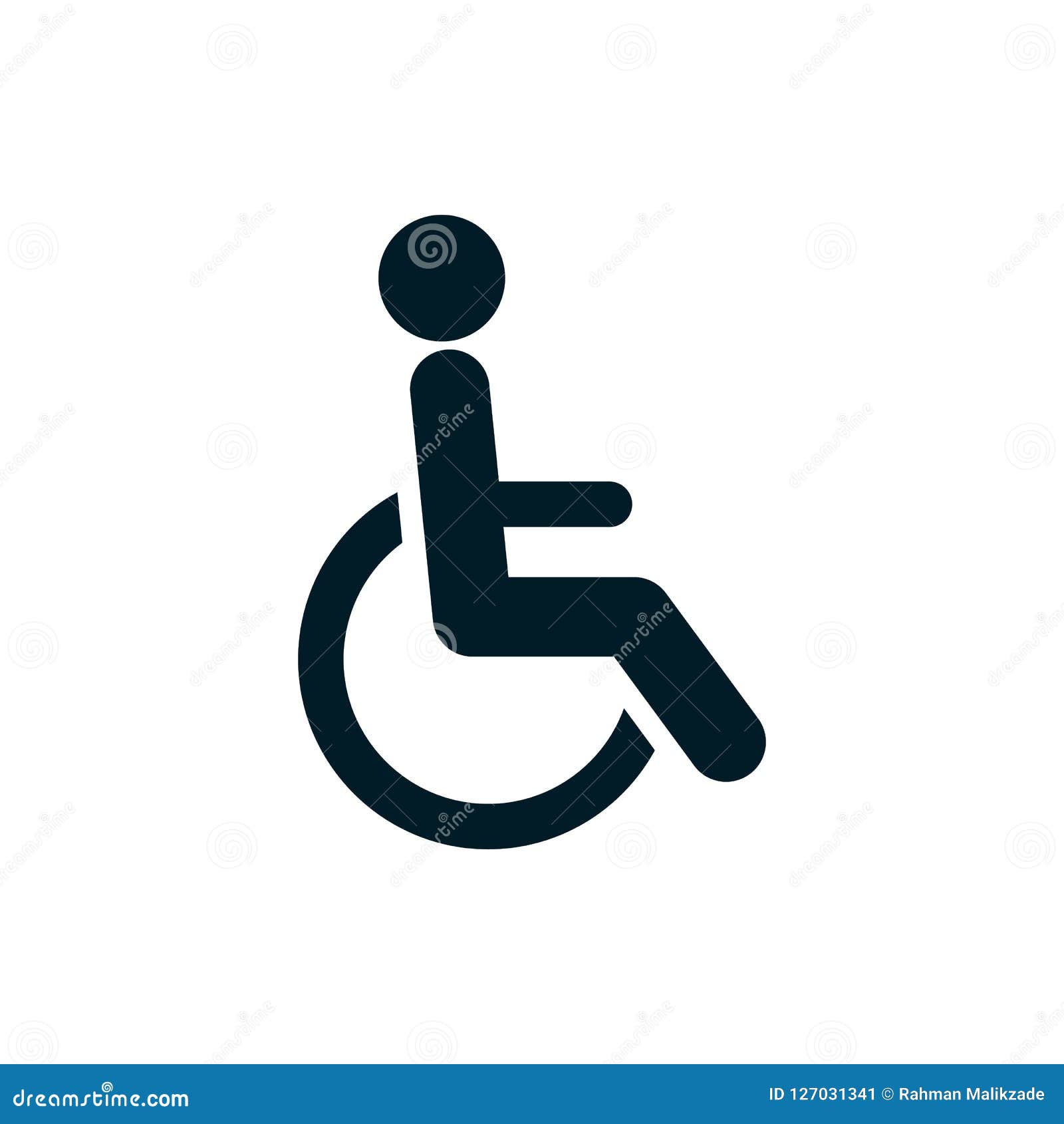 disabled logo icon handicap sign 