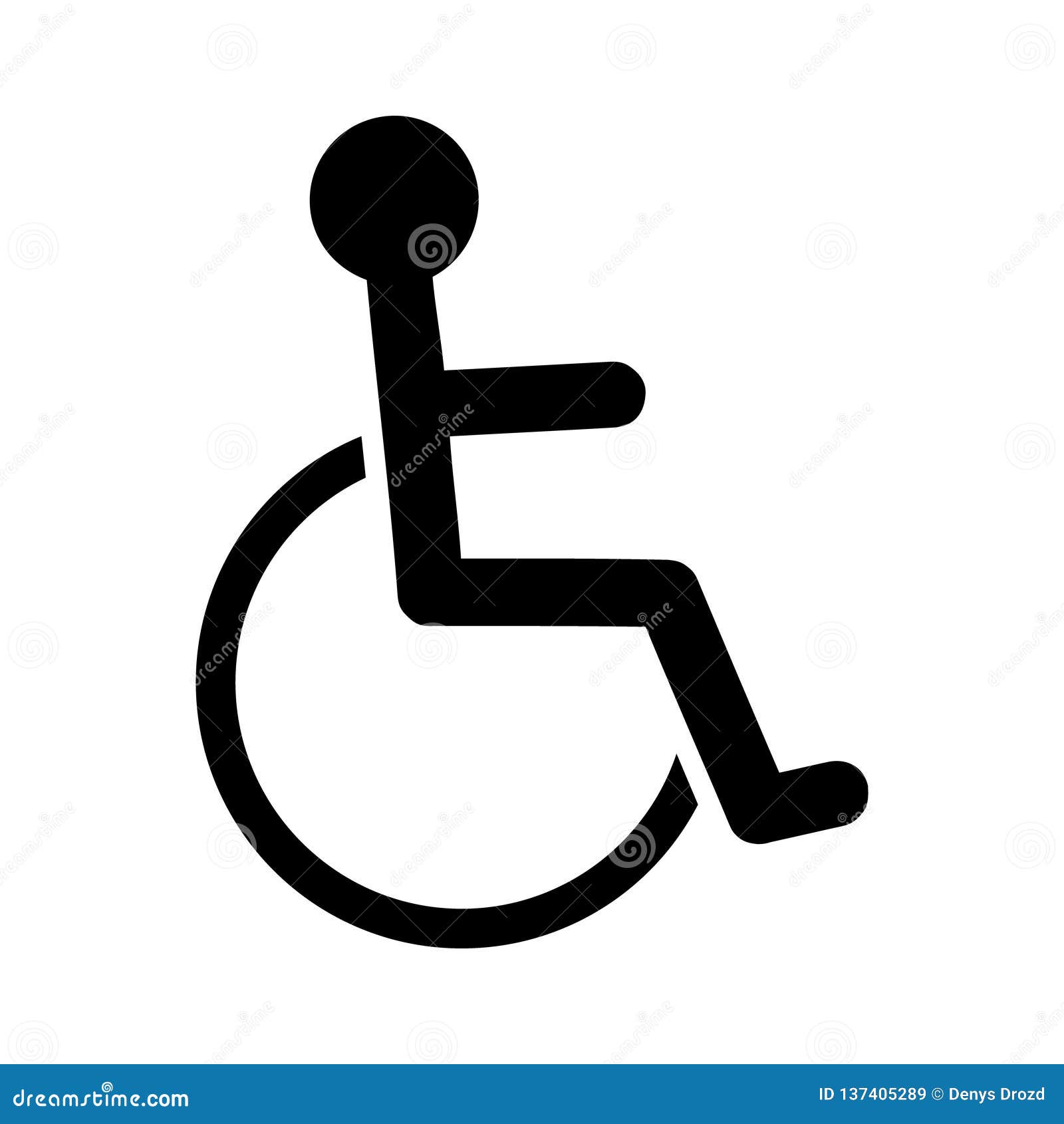 wheelchair symbol clipart