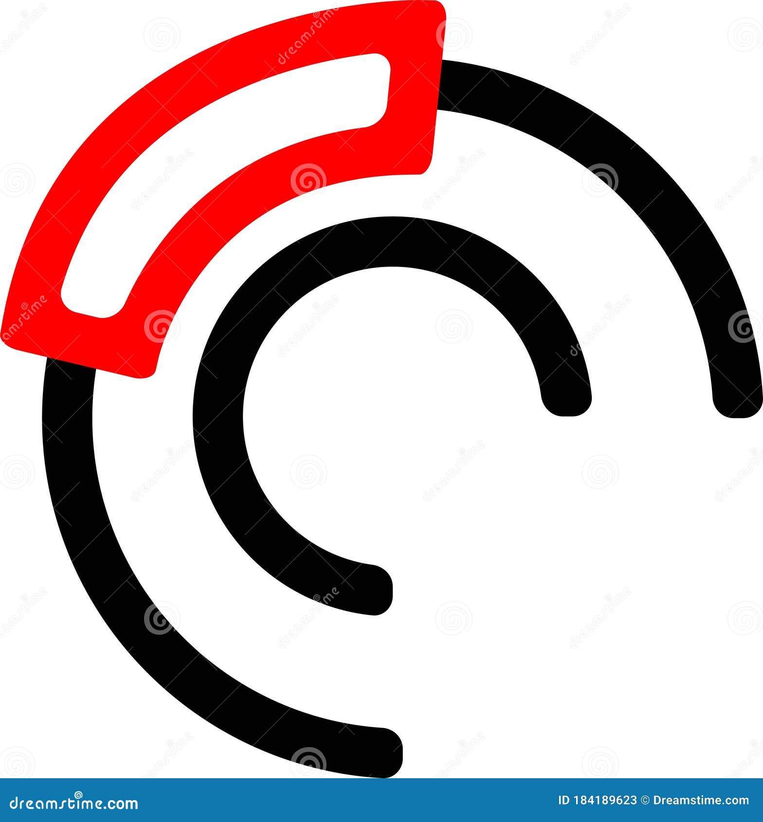 Vector Disc Brake Automotive Car Service Logo Template Stock Vector