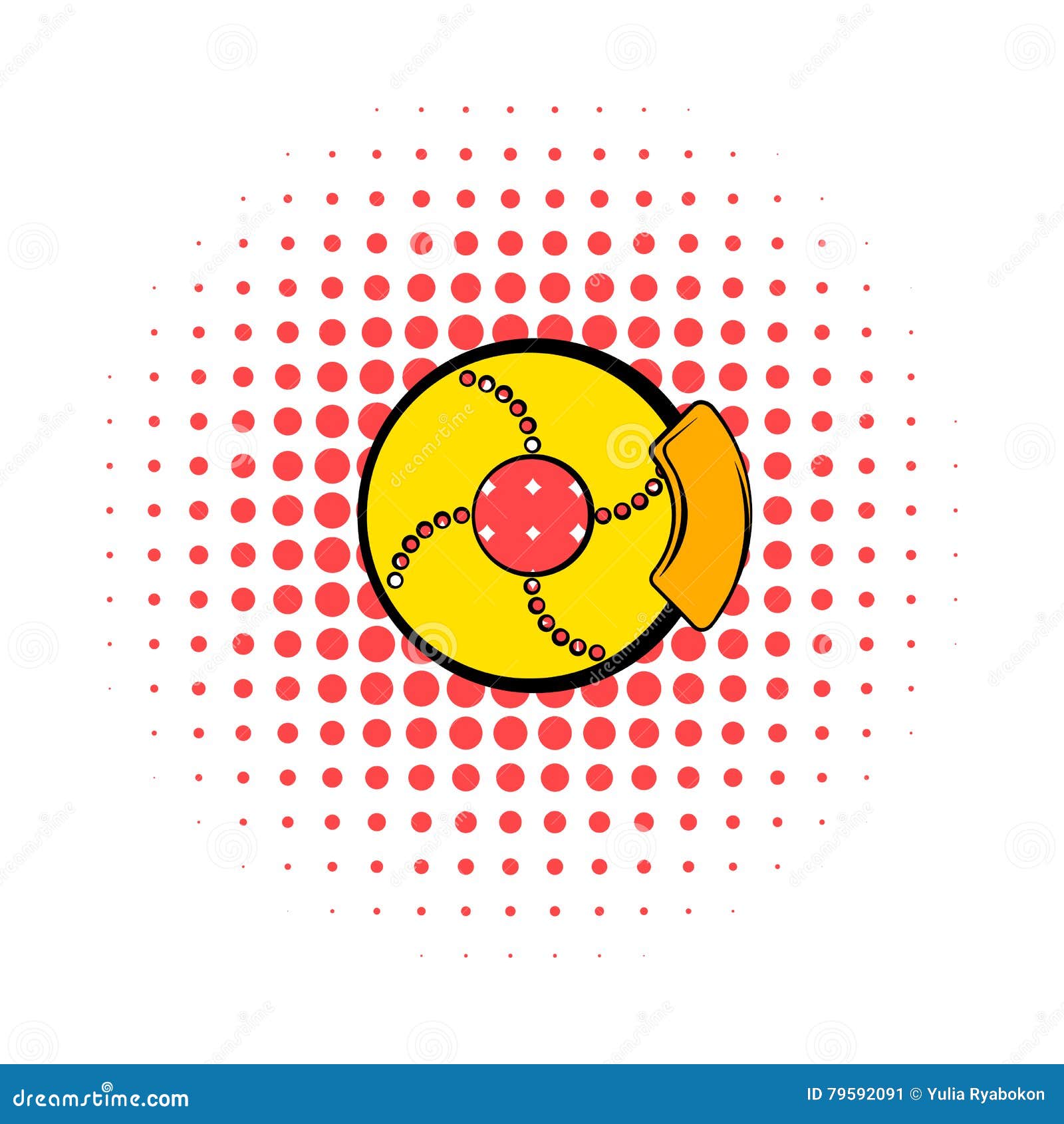 Disc Brakes Icon Cartoon Vector Illustration 88212740