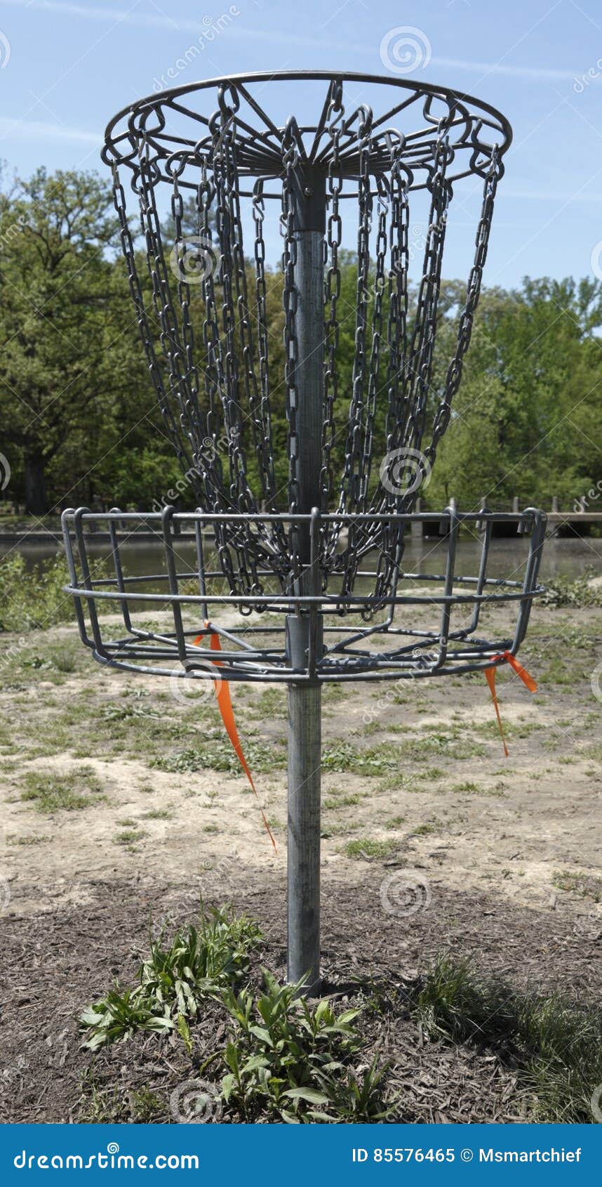 Disc Golf Basket stock image. Image of sport, hole, disc 85576465