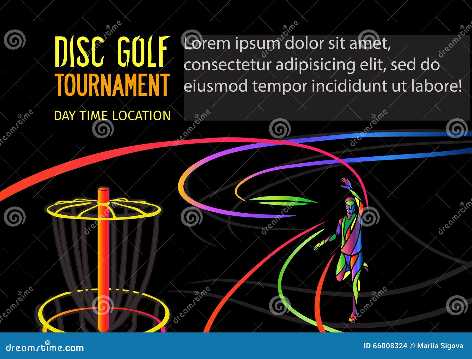 Golf Sport Invitation Poster Or Flyer Background With Space Stock Photo,  Picture and Royalty Free Image. Image 73616282.