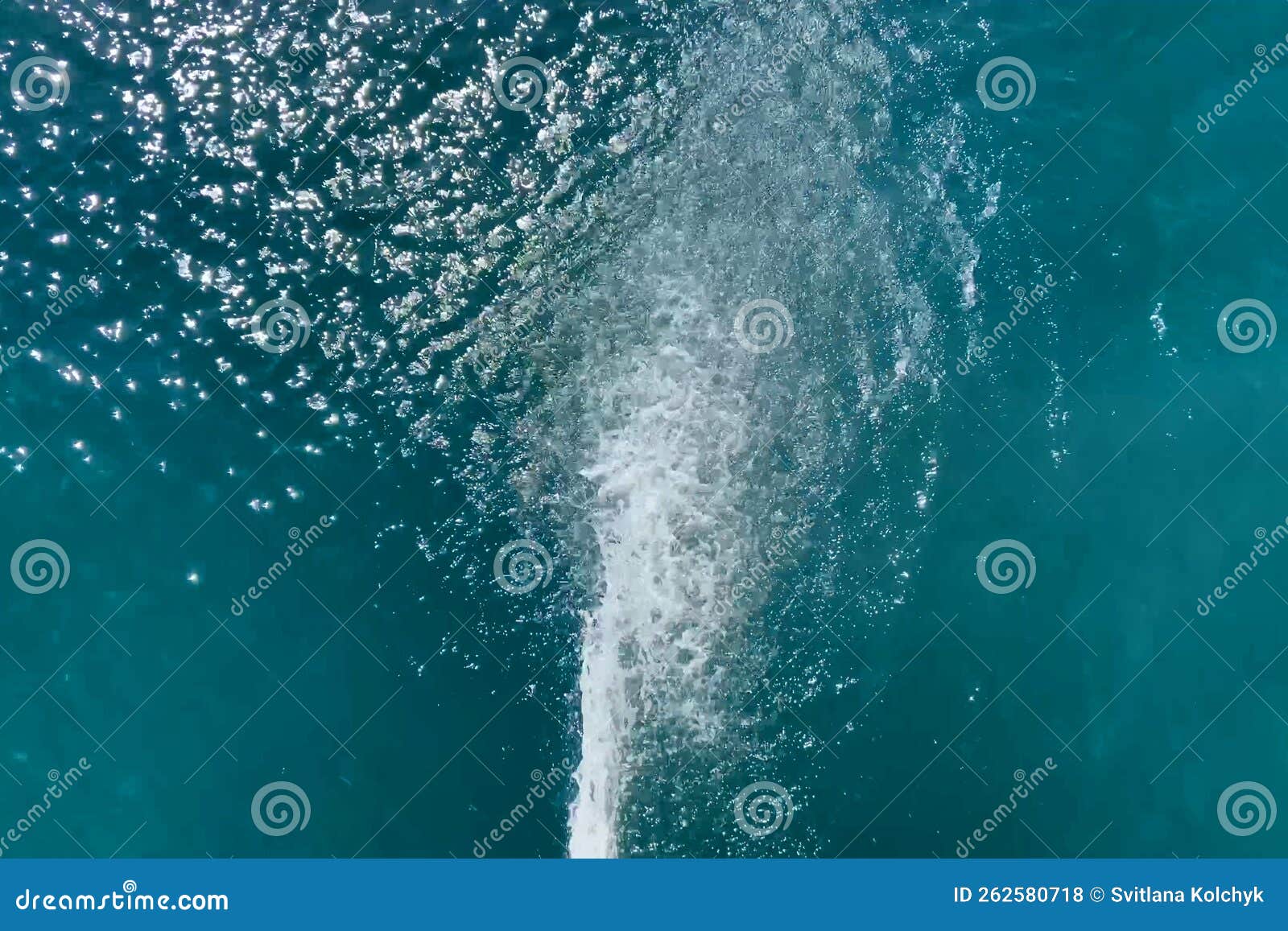 Discharge of Dirty Waste Water into the Sea, Water Gushing Out of