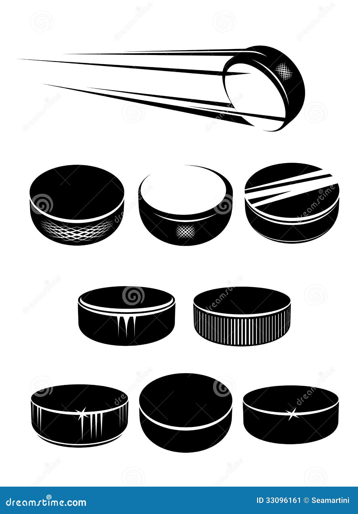 Dischi Da Hockey Su Ghiaccio Faswin - Set Da 12, Nero, Dimensioni Ufficiali NHL - Foto 9