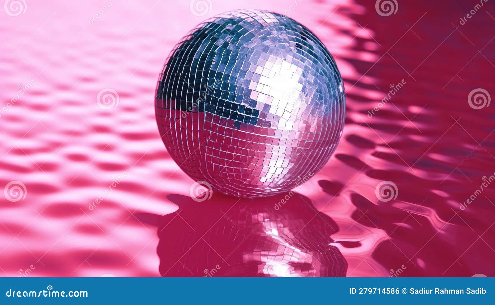 pink disco ball | Sticker