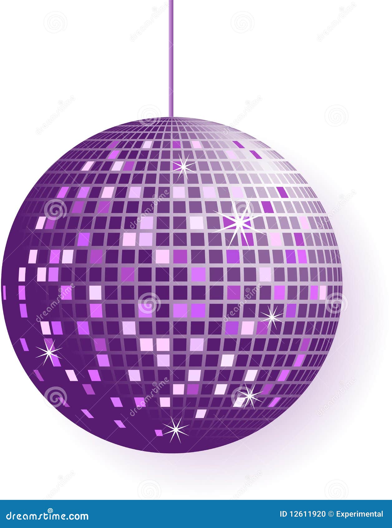 Disco Ball Purple