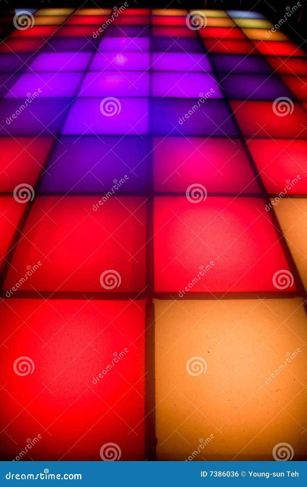 Disco Dance Floor with Colorful Lighting Stock Photo Image of shiny