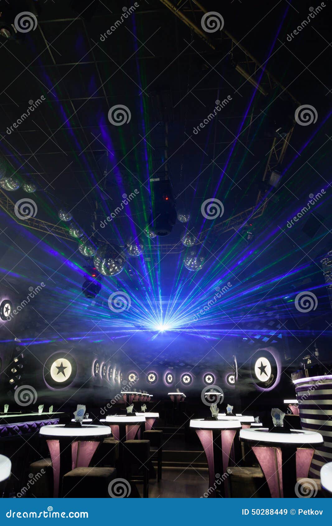 Disco Light Show, Stage Lights Stock Image Image of performance, lamp