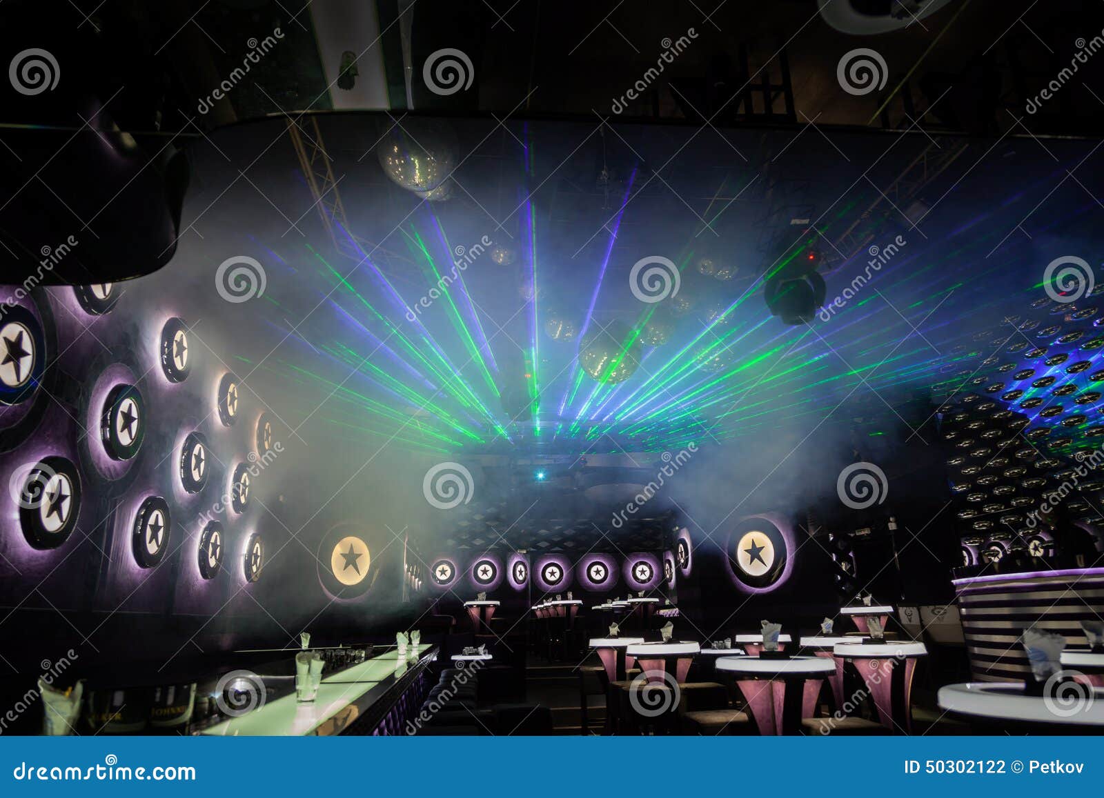 Disco Light Show, Stage Lights Stock Photo Image of disco, empty