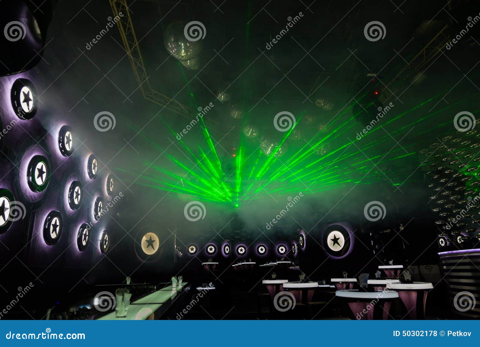 Disco Light Show, Stage Lights Stock Photo Image of disco