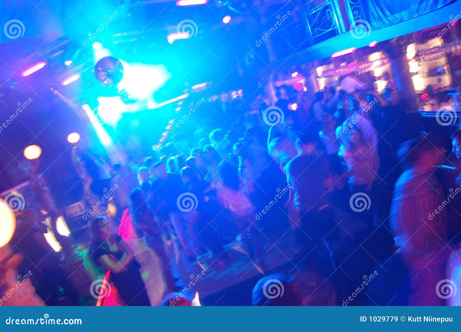 Disco Night Club Dancing People Editorial Stock Image Image of blue