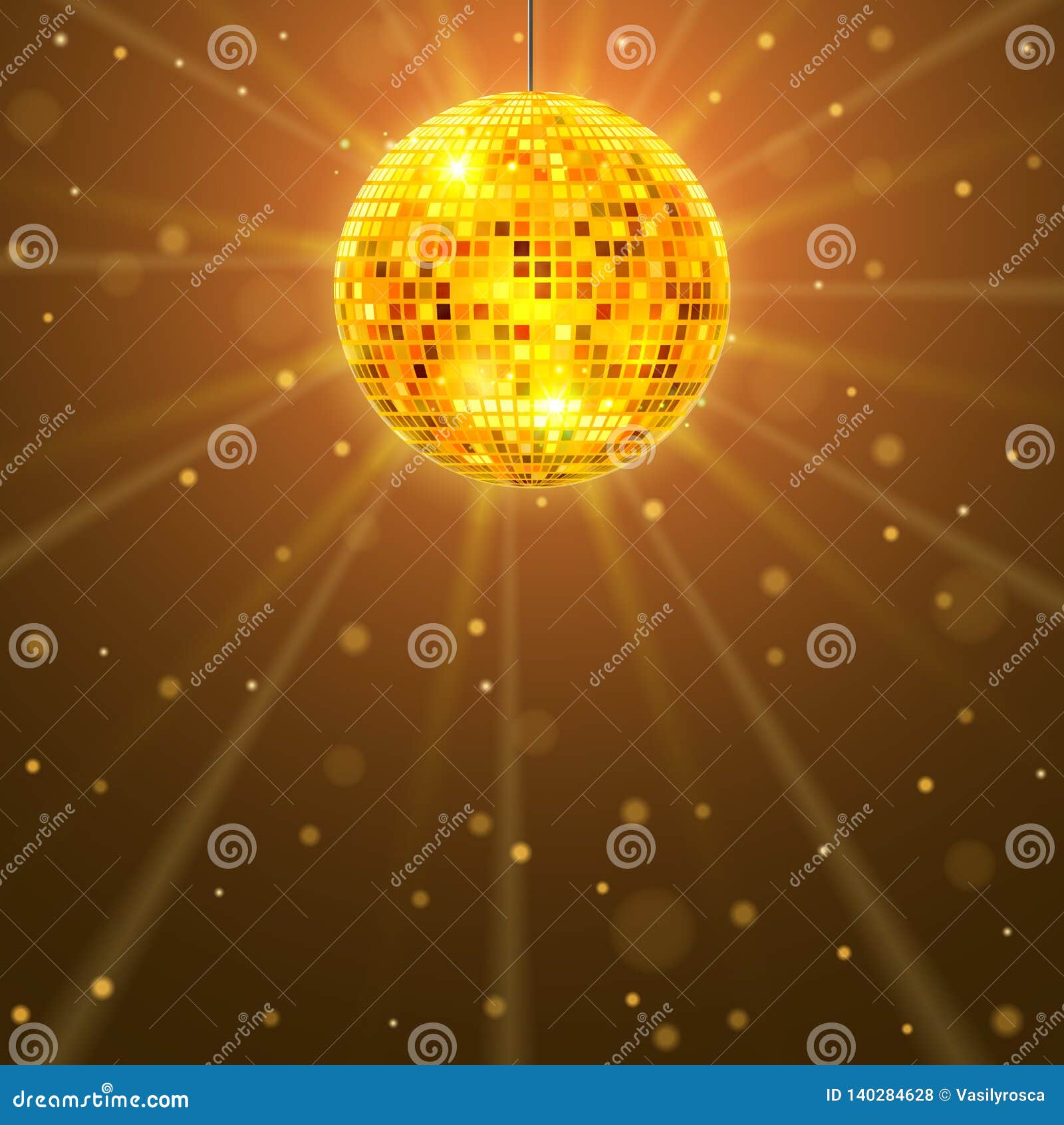 Disco Party Background. Music Dance Vector Design for Advertise Stock  Vector - Illustration of attention, happiness: 140284628