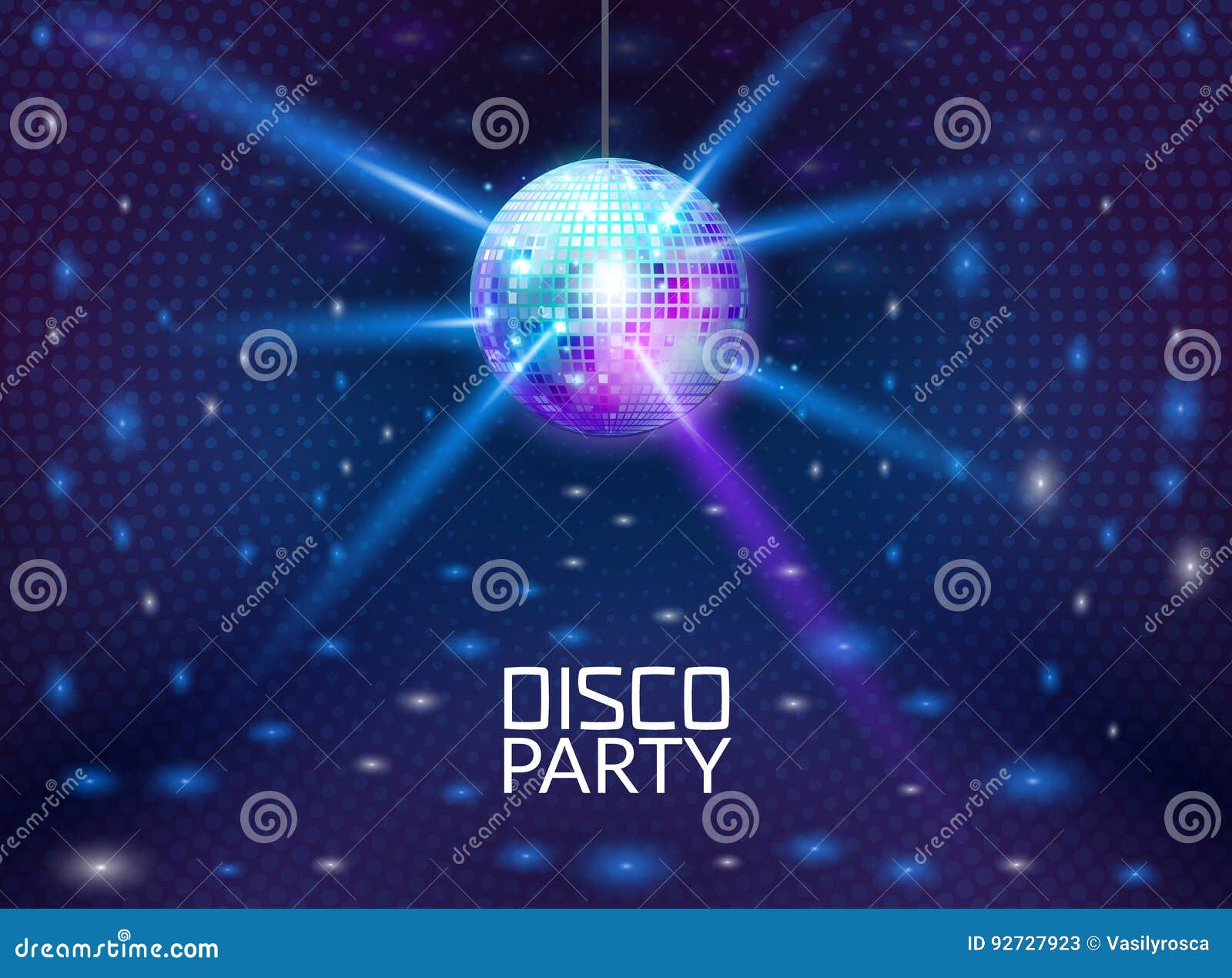 disco party background. music dance   for advertise. disco ball flyer or poster  promo