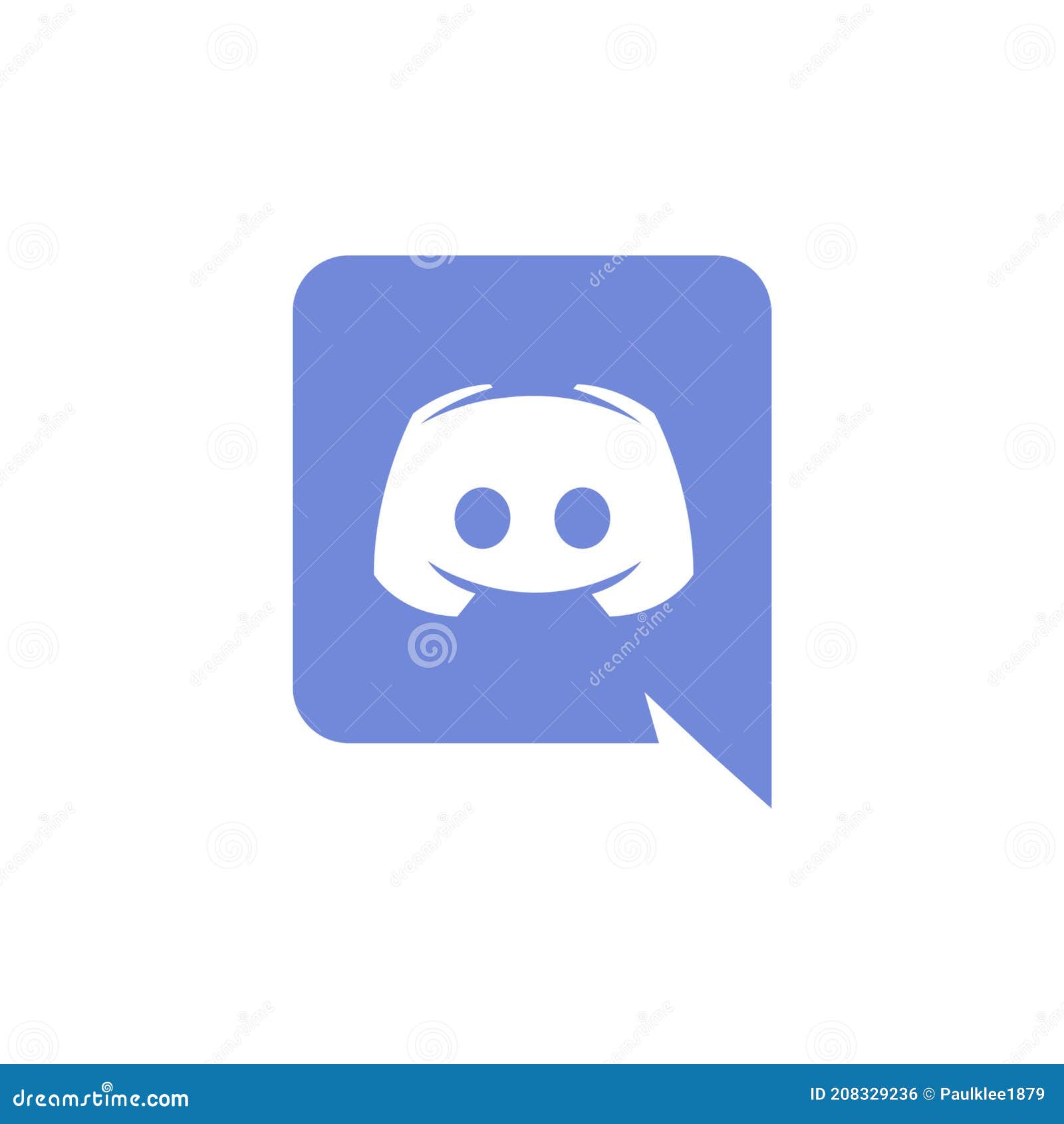 Discord Logo Editorial Illustrative on White Background Editorial Photo ...