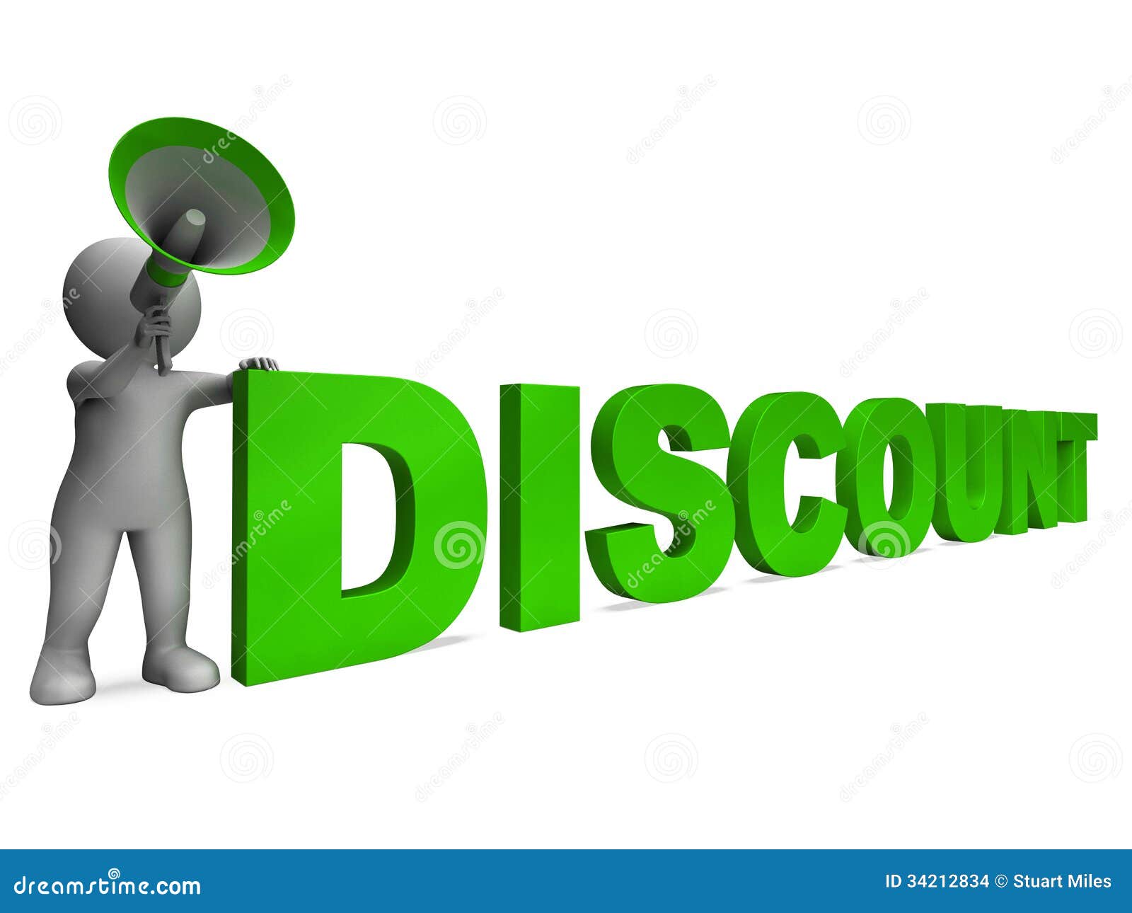 discount character shows sale offer and discounts