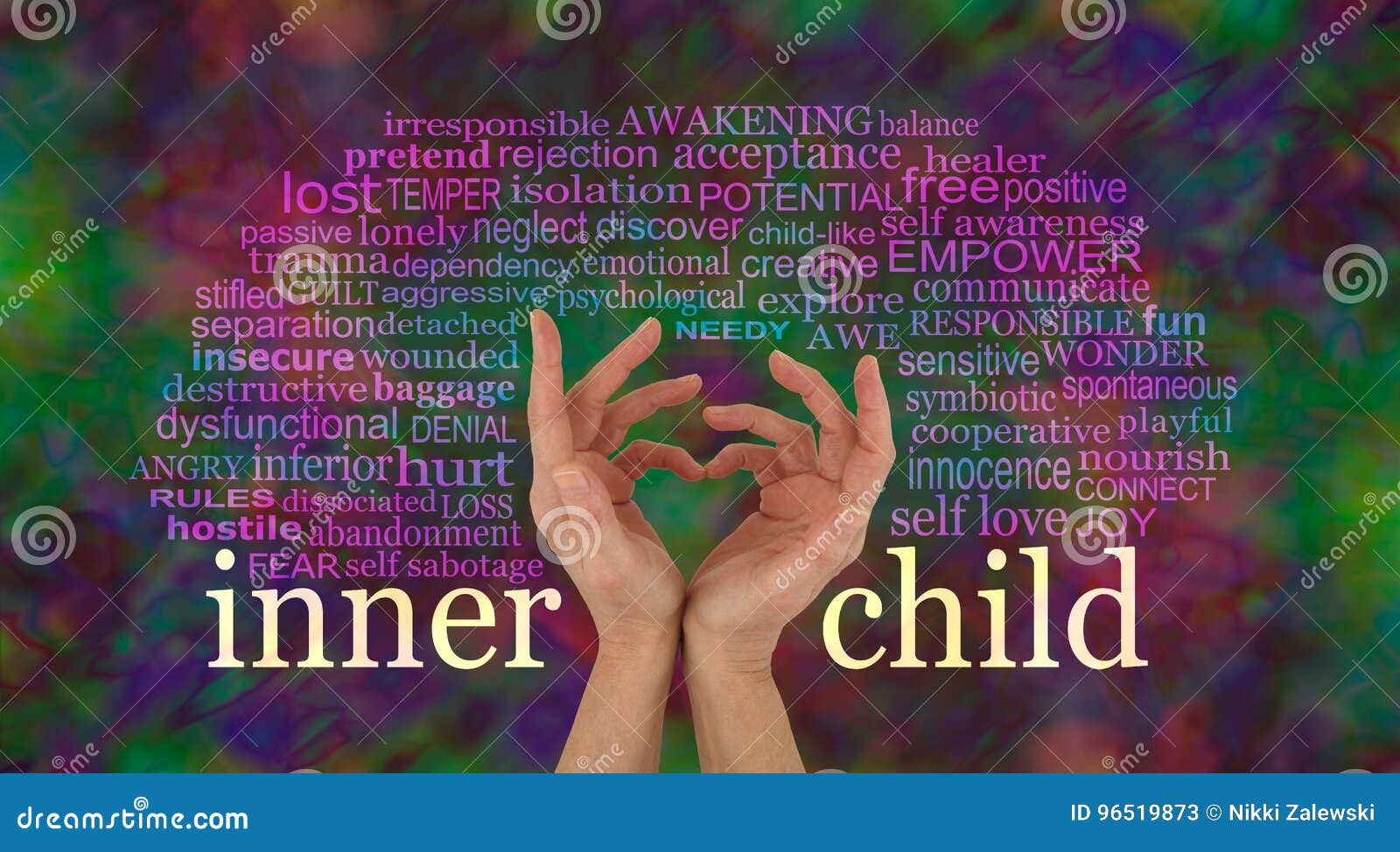 Healing the child within. Art Inner Words. Текст внутреннему ребенку