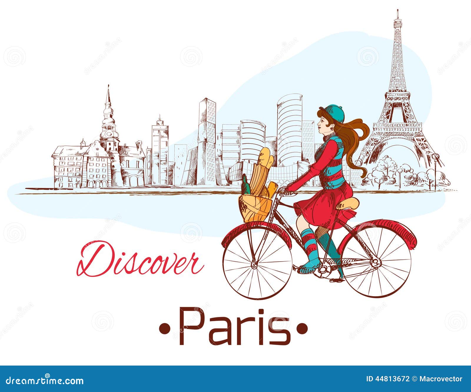 discover paris poster